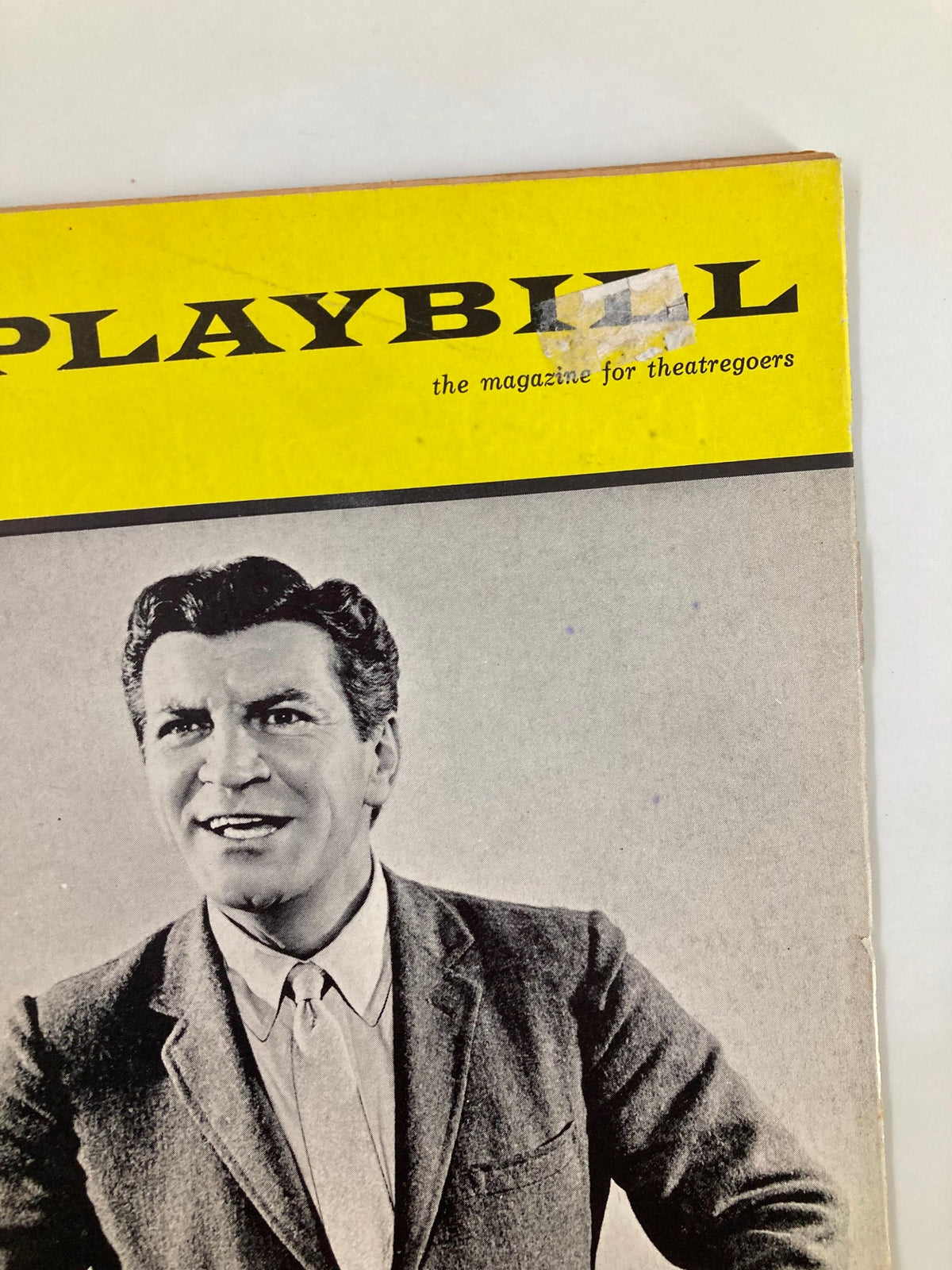 Vintage Playbill for the 1964 production of 'Nobody Loves An Albatross' at the Lyceum Theatre, featuring a portrait of Robert Preston on the cover.