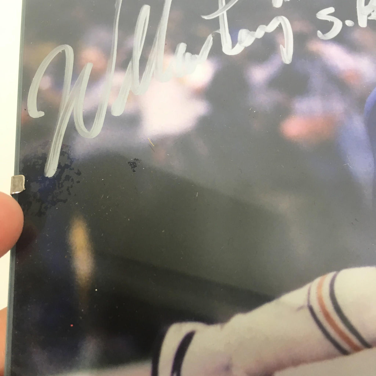 William Perry The Fridge Signed Photo Chicago Bears NFL Auto autograph | No COA