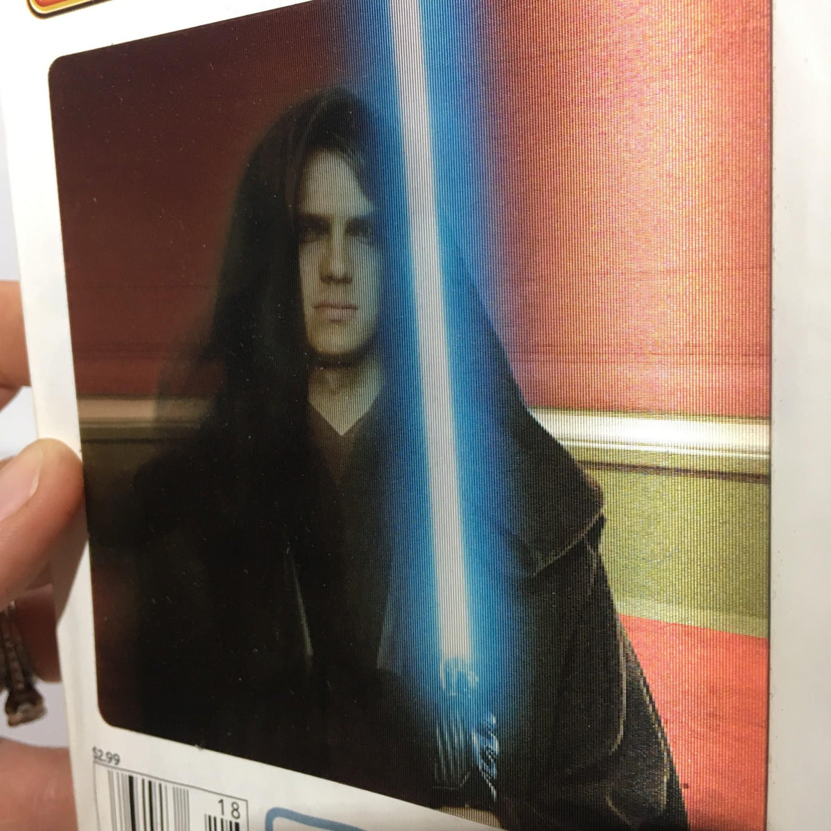 Back cover image of TV Guide May 1-7 2005 featuring Hayden Christensen as Anakin Skywalker with a lightsaber.