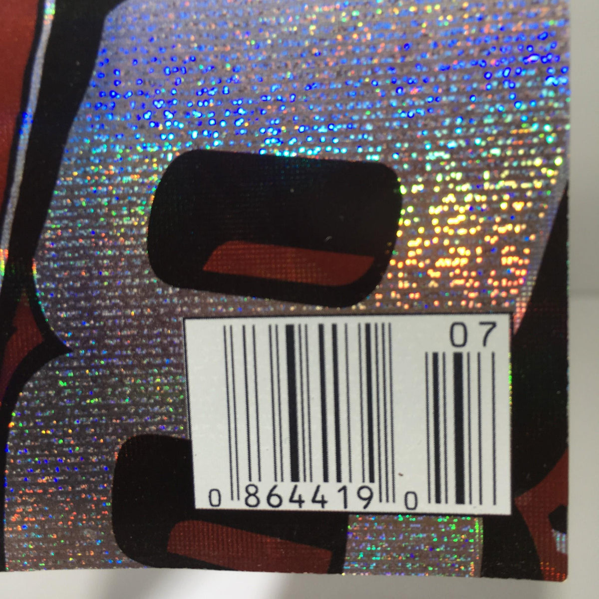 Close-up of the barcode on the TV Guide February 16-22 2002 featuring Dale Earnhardt Jr.