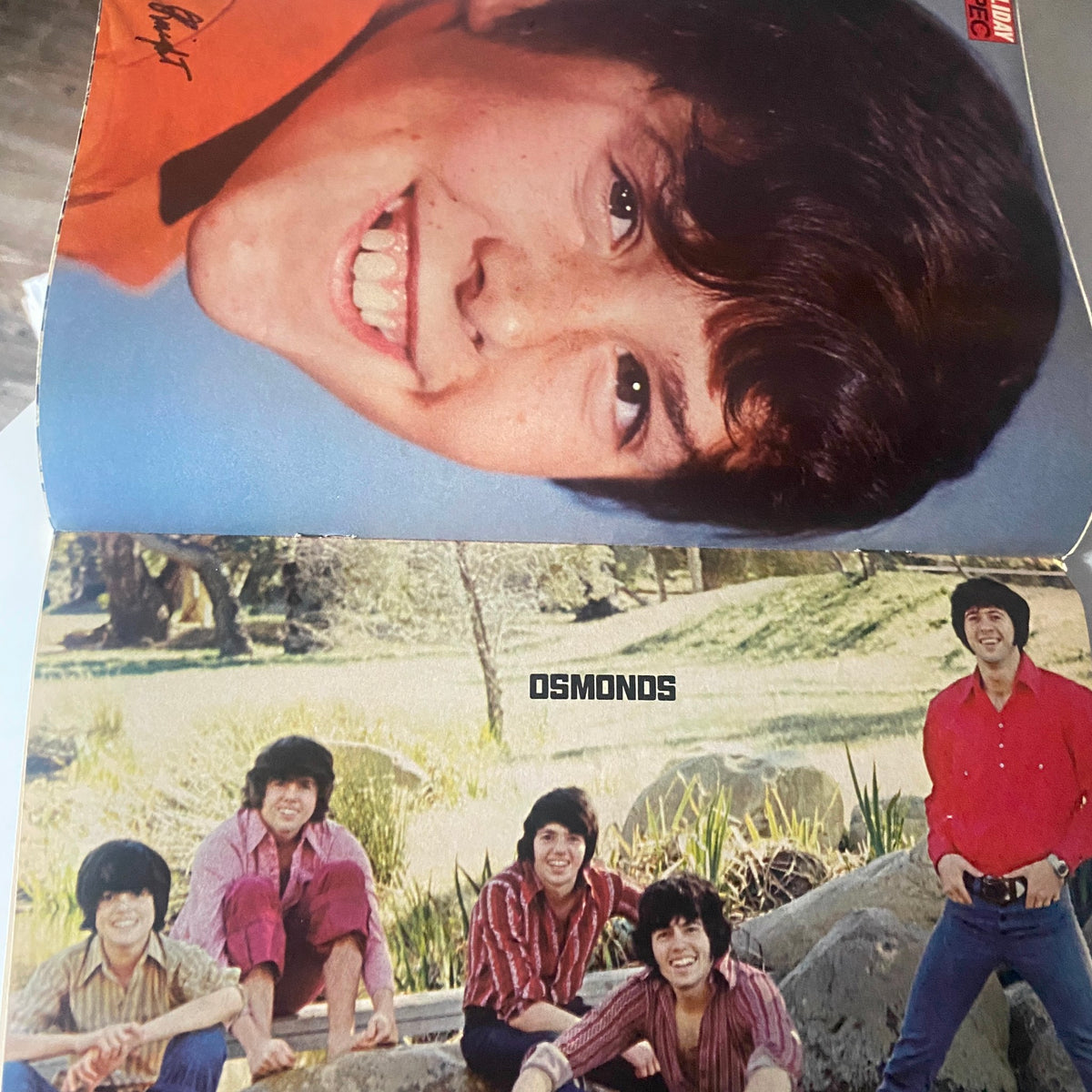 Vintage 16 SPEC Magazine September 1971 Bobby Sherman w Poster No Label