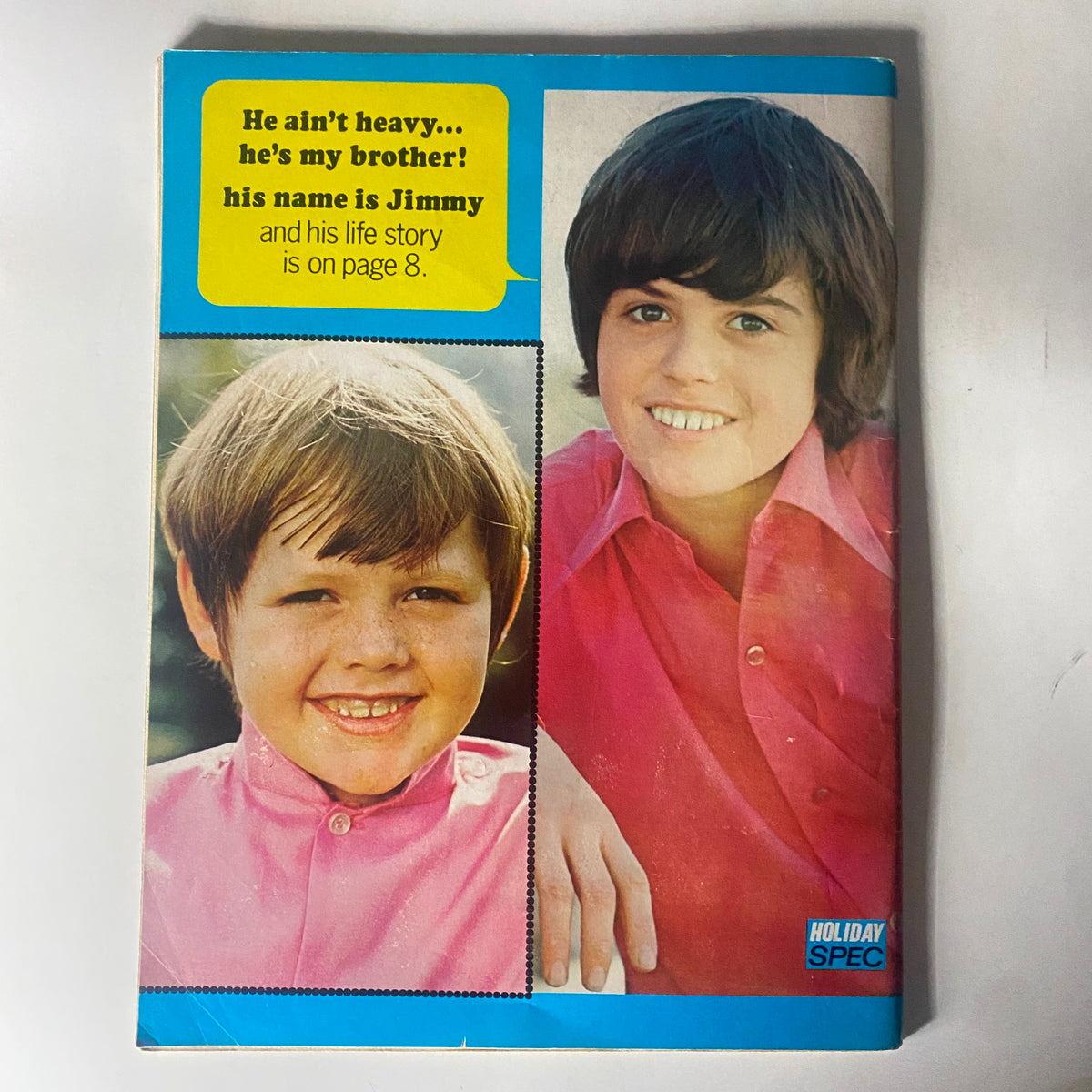 Vintage 16 SPEC Magazine September 1971 Bobby Sherman w Poster No Label