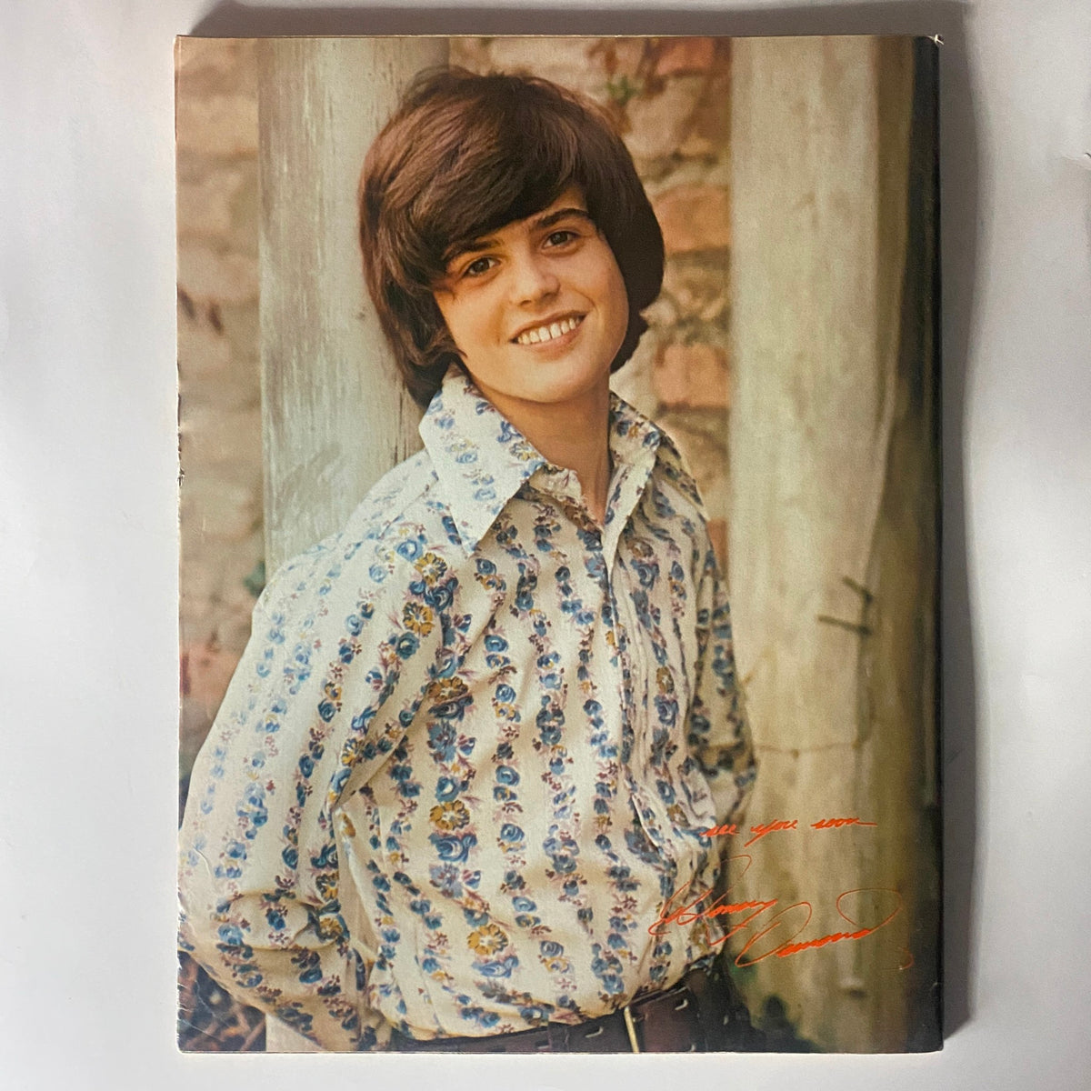 Vintage 16 Magazine Summer 1973 No. 2 Summer Special Donny Osmond w Poster No Label