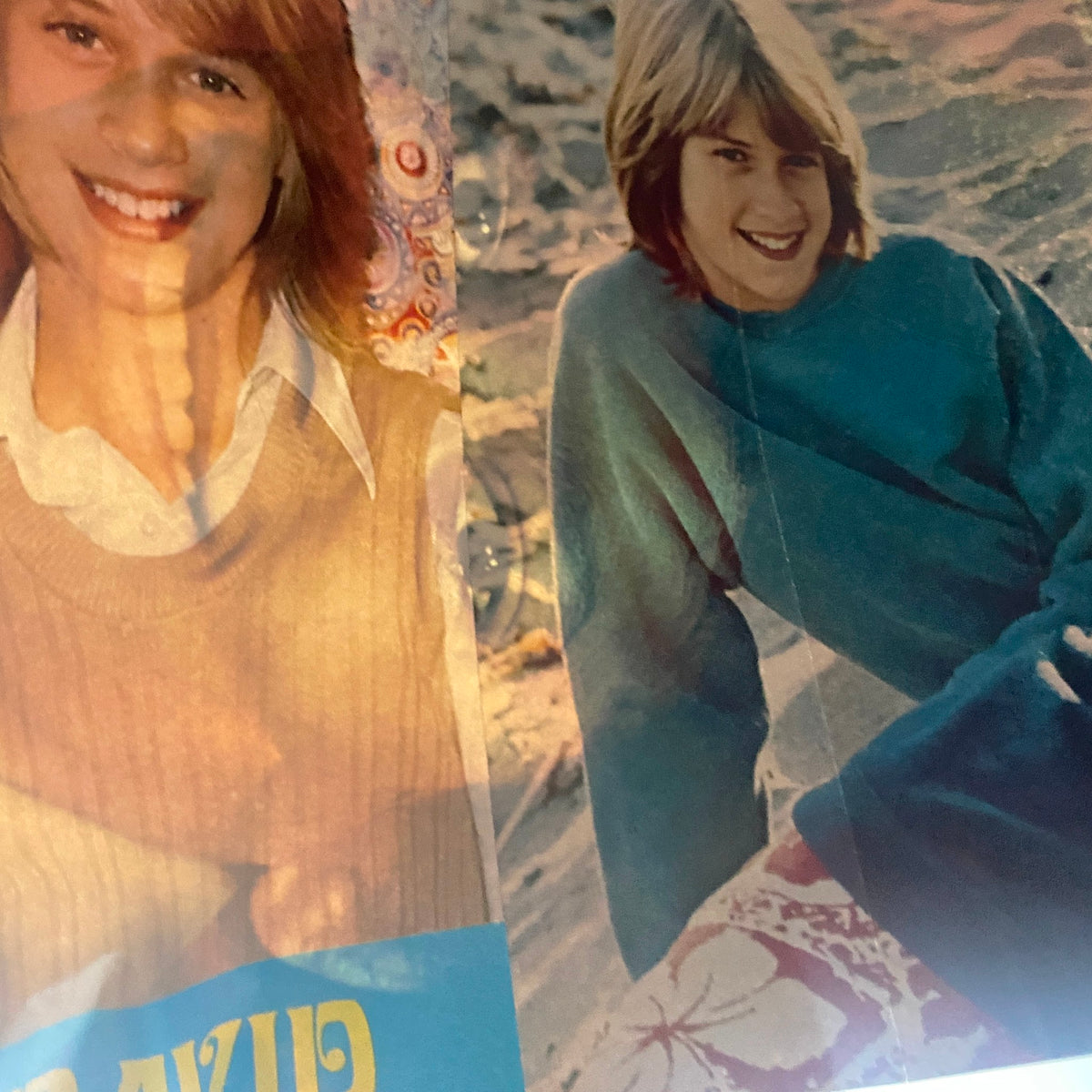 Vintage 16 SPEC Magazine March 1973 cover featuring two smiling young entertainers, highlighting the pop culture of the early 70s.
