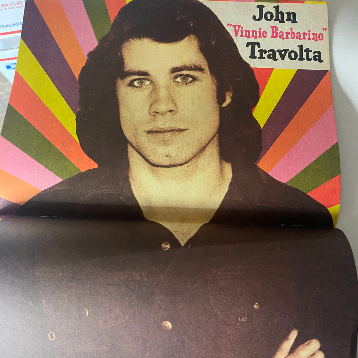 Vintage 16 Magazine January 1977 Donny & Marie, Peter Frampton VG w Poster No Label