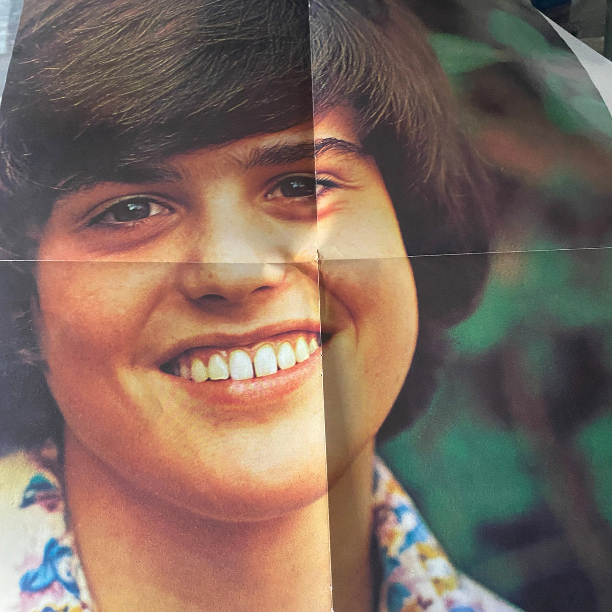 Vintage 1972 The Fantastic Osmonds Magazine A Daily Mirror Special w Poster No Label