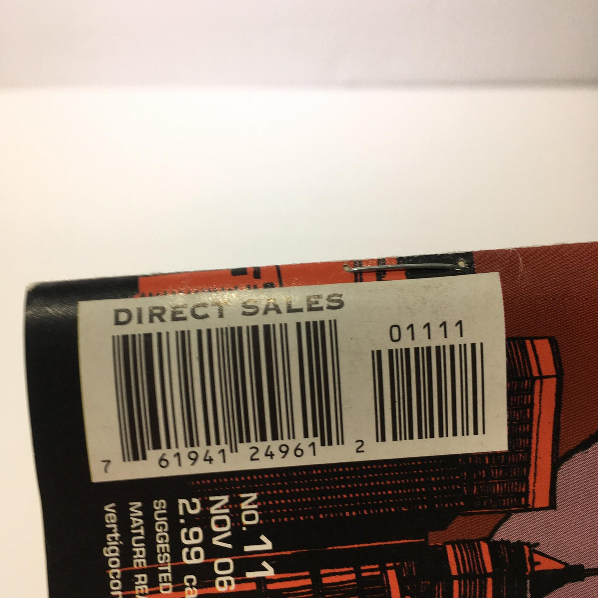 DMZ #11 Vertigo Brian Wood & Kristian Donaldson Zee, NYC