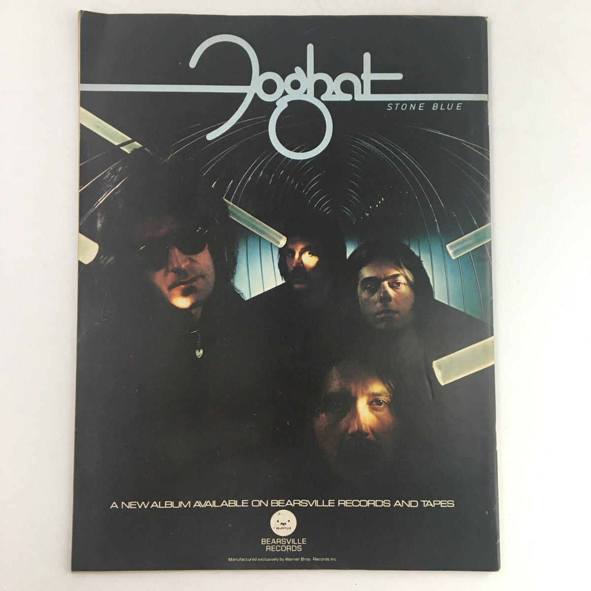 Circus Magazine June 22 1978 with a cover design for Foghat's album 'Stone Blue', highlighting the band's presence in the classic rock scene of the late 1970s.