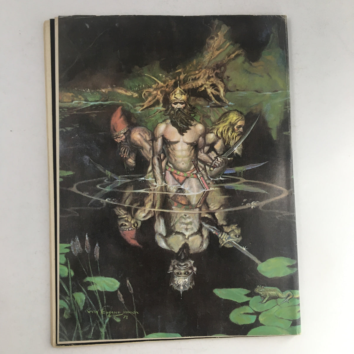 Heavy Metal Magazine January 1979 cover art showcasing a captivating illustration with mystical figures and striking colors, representing the iconic style of Bilal.