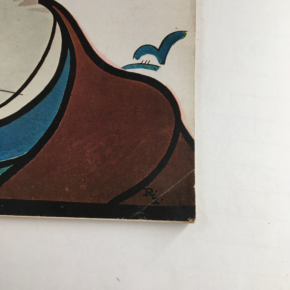 Close-up view of The New Yorker Magazine February 24 1968 Eustace Cover by Rea Irvin, highlighting the artistic details and color scheme.