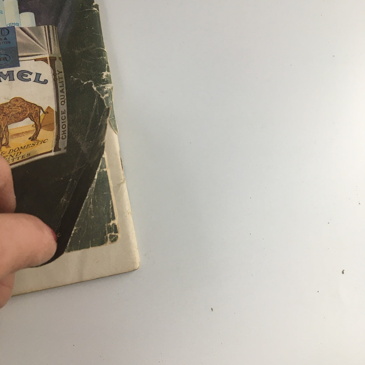 Back cover of The Saturday Evening Post from May 7, 1966, showing details of the magazine's spine and minor wear, related to the Batman Craze.