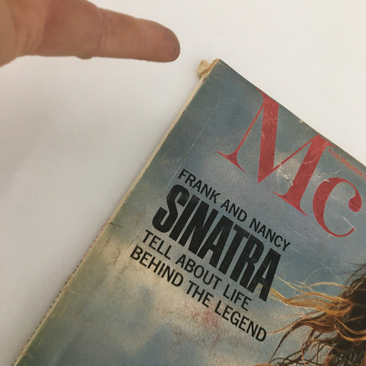 Cover of July 1968 McCall's Magazine showcasing Frank and Nancy Sinatra, highlighting their lives and careers.
