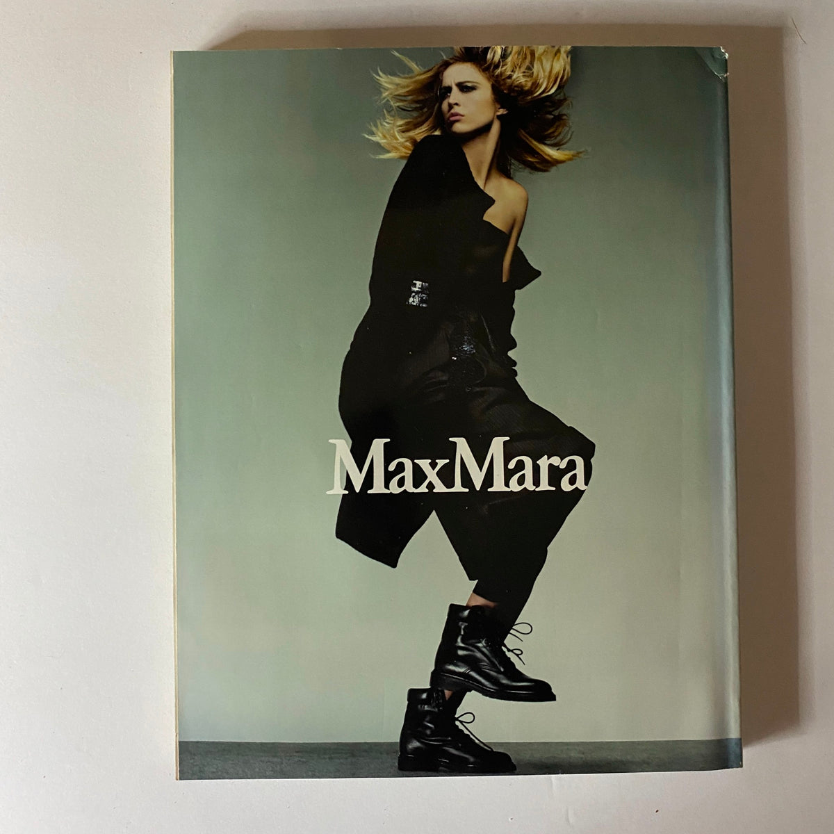 Back cover of Elle UK Magazine October 2006 displaying a MaxMara fashion advertisement, capturing the essence of contemporary style of the time.