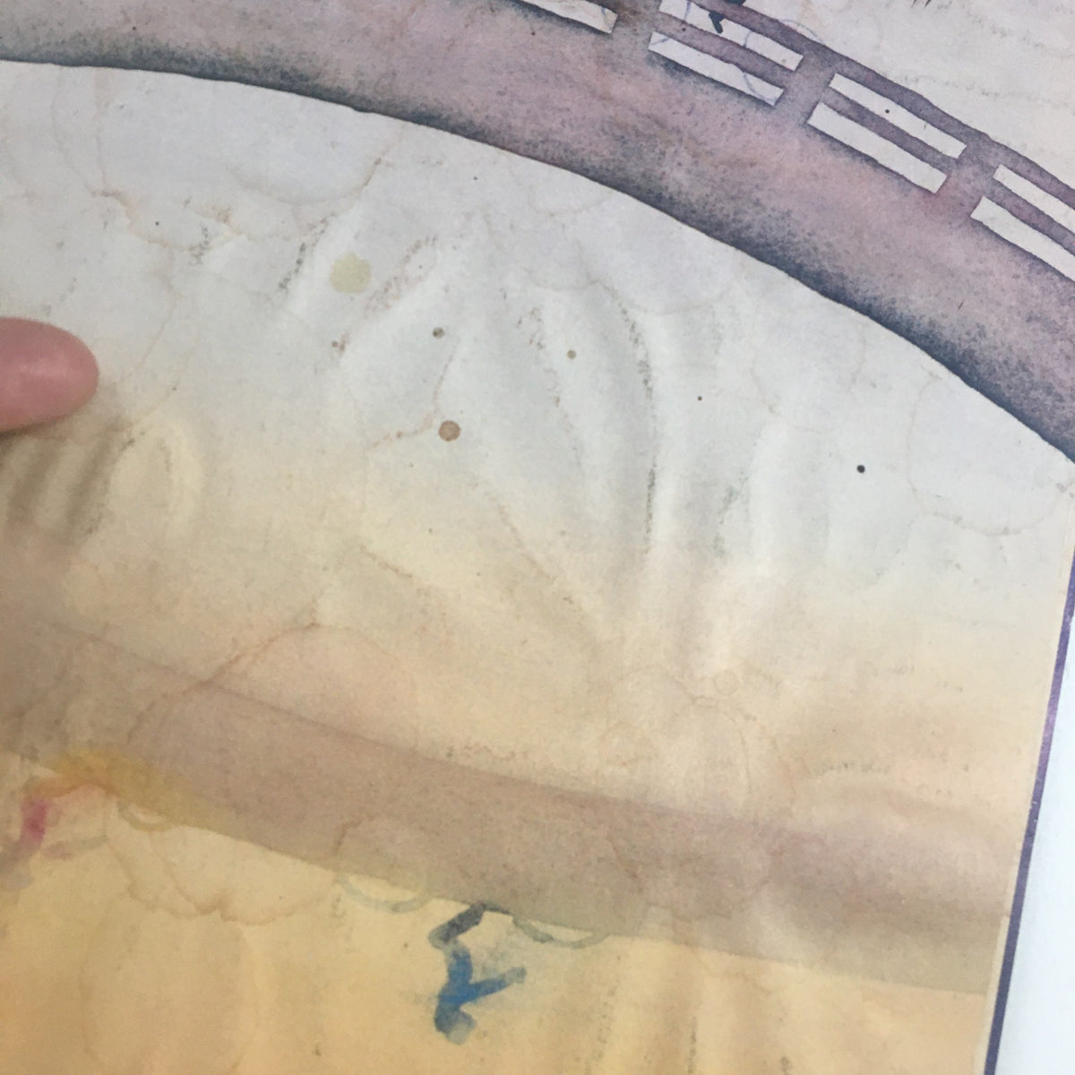 Close-up of the cover page of The New Yorker Full Magazine June 18 1984, highlighting the artistry and condition details of the magazine.