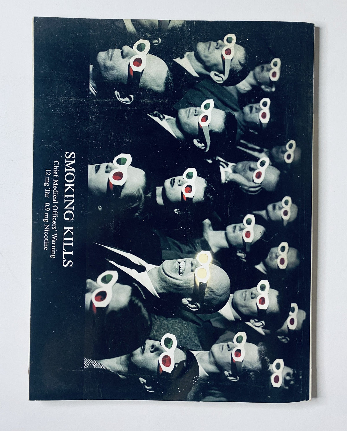 Back cover of CAR Magazine June 1996 featuring a provocative image with a message 'SMOKING KILLS'. The design includes black and white photographs with red and white elements.