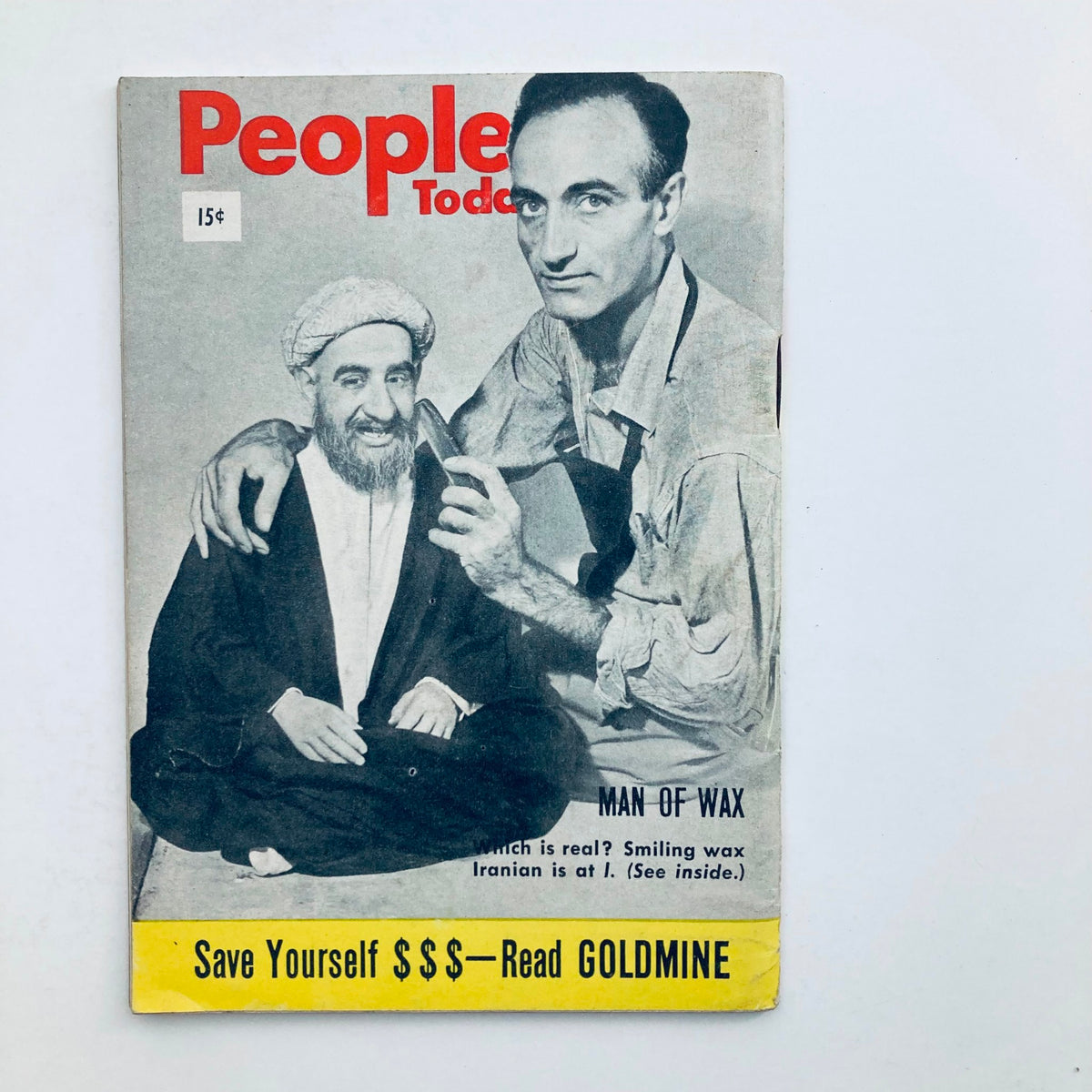 VTG People Today Magazine Cover from November 3, 1954 featuring iconic imagery, showcasing Debbie Reynolds and highlighting vintage culture of the 1950s.