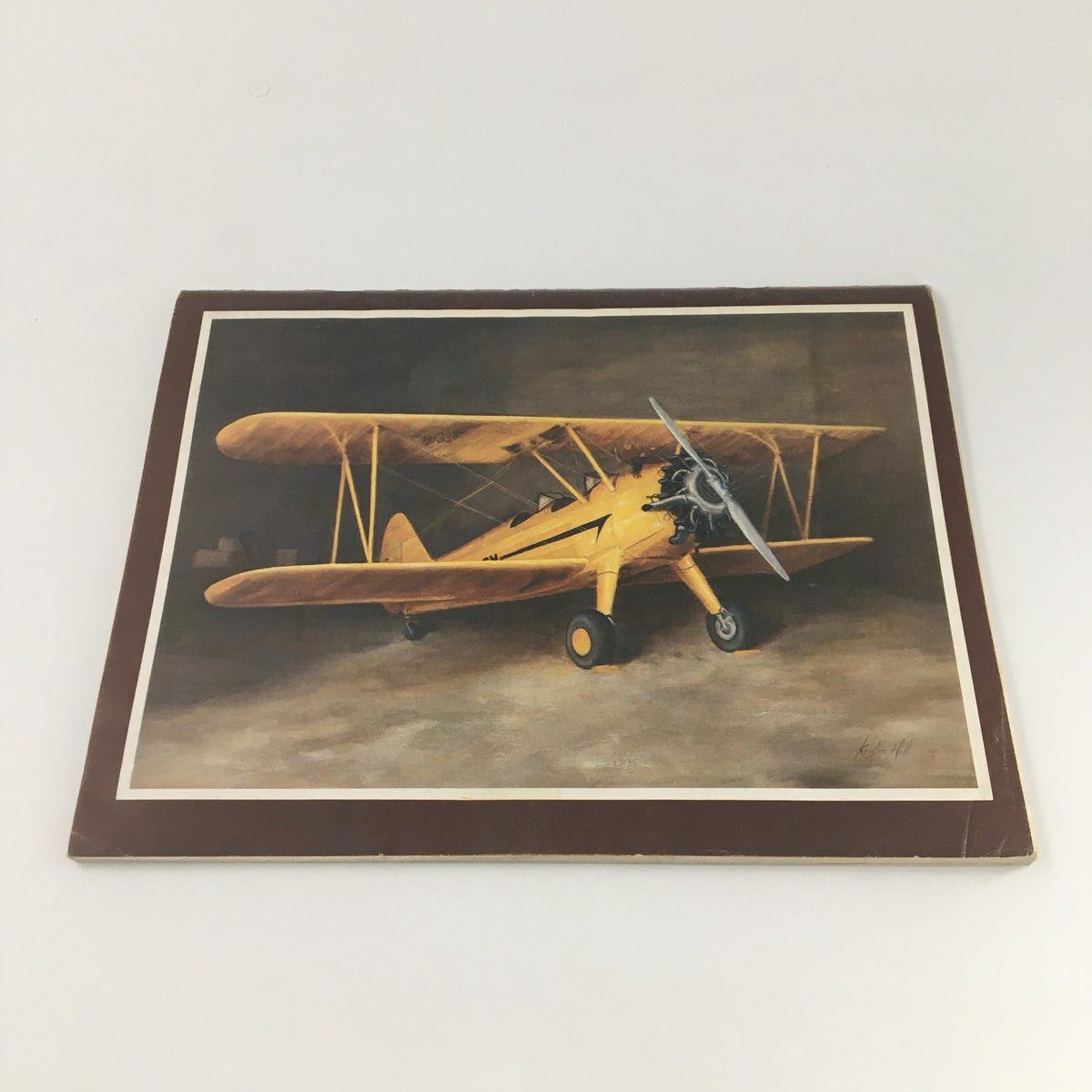 Vintage Sport Aviation Magazine July 1980 featuring artwork of a yellow biplane, highlighting the Rotorway RW-100 Power Plant.