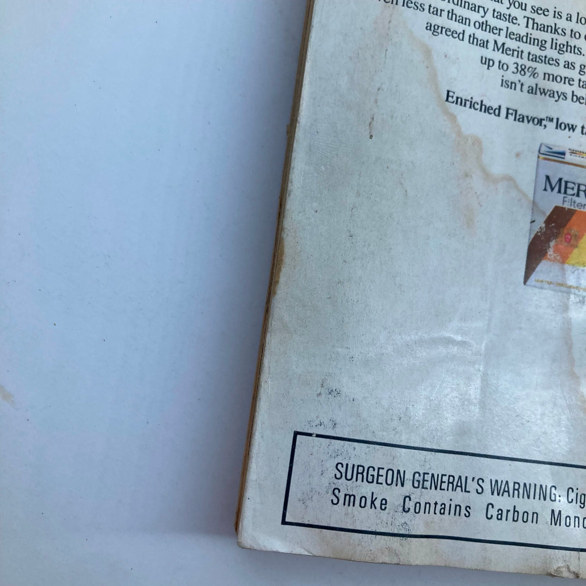 Back cover of TV Guide Magazine July 23, 1988, displaying advertisements and information with a Surgeon General's warning label about cigarette smoking, showcasing the era's marketing trends.