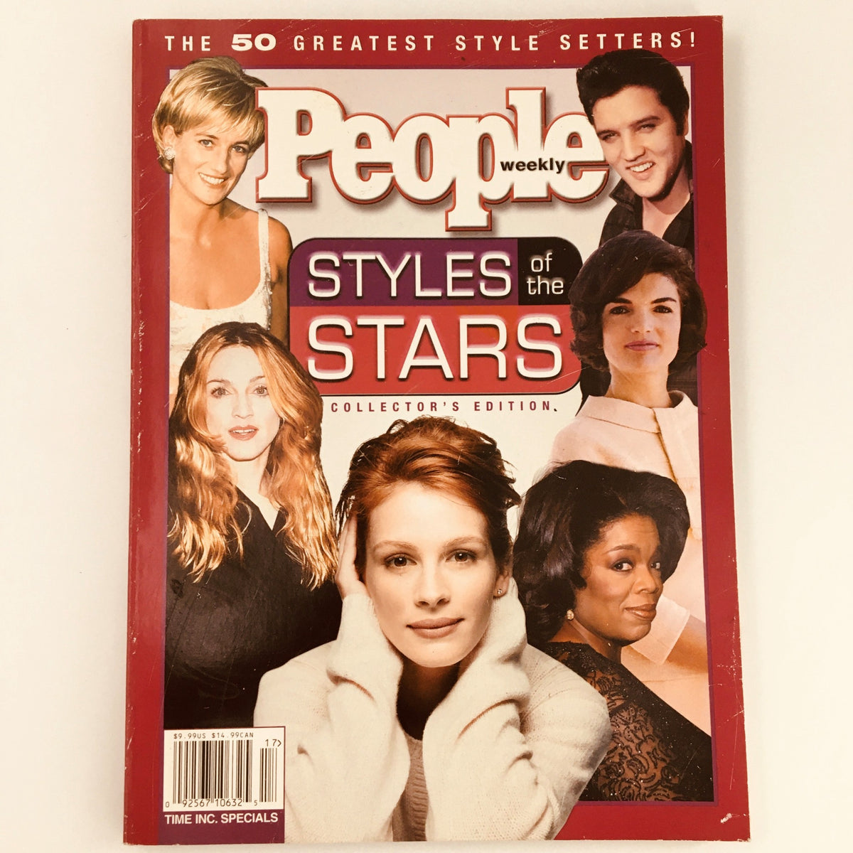 People Weekly 2000 Collector's Edition Styles of the Stars featuring Julia Roberts and other iconic celebrities on the cover, showcasing fashion and style.
