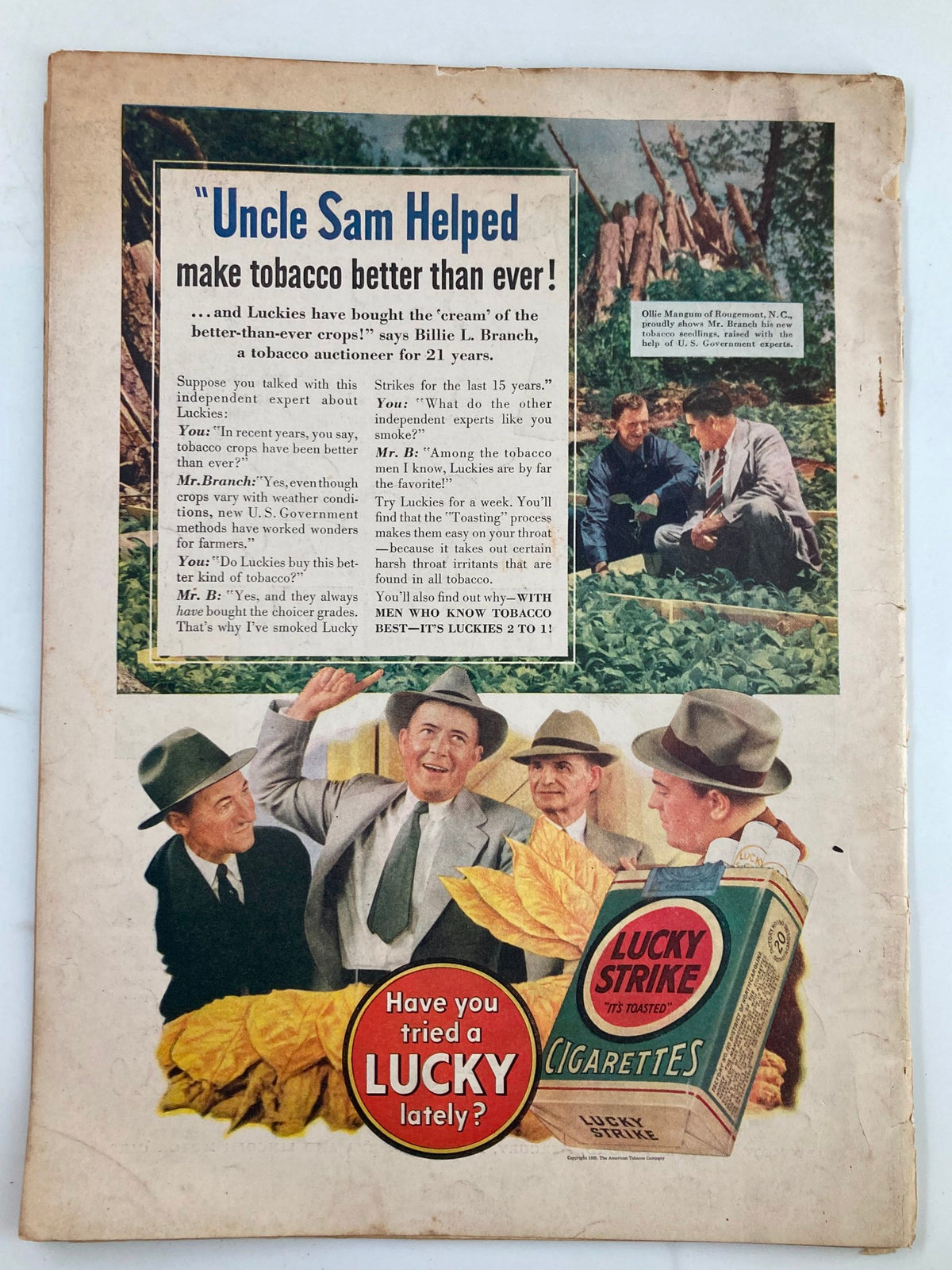 Vintage Liberty Magazine January 6 1940 Economize of Face Insolvency No Label