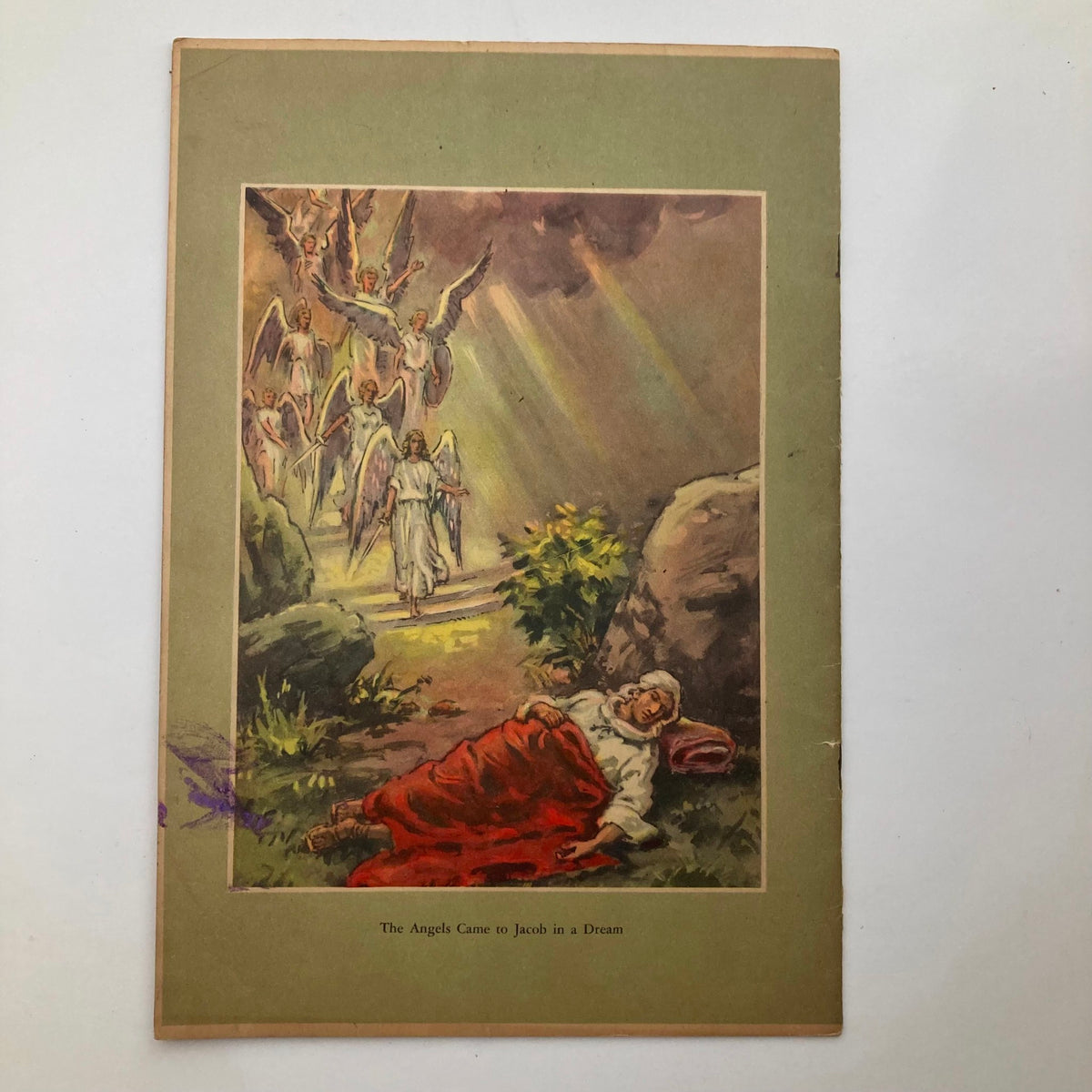 Vintage 1942 In The Beginning Let There Be Light Bible Stories Book