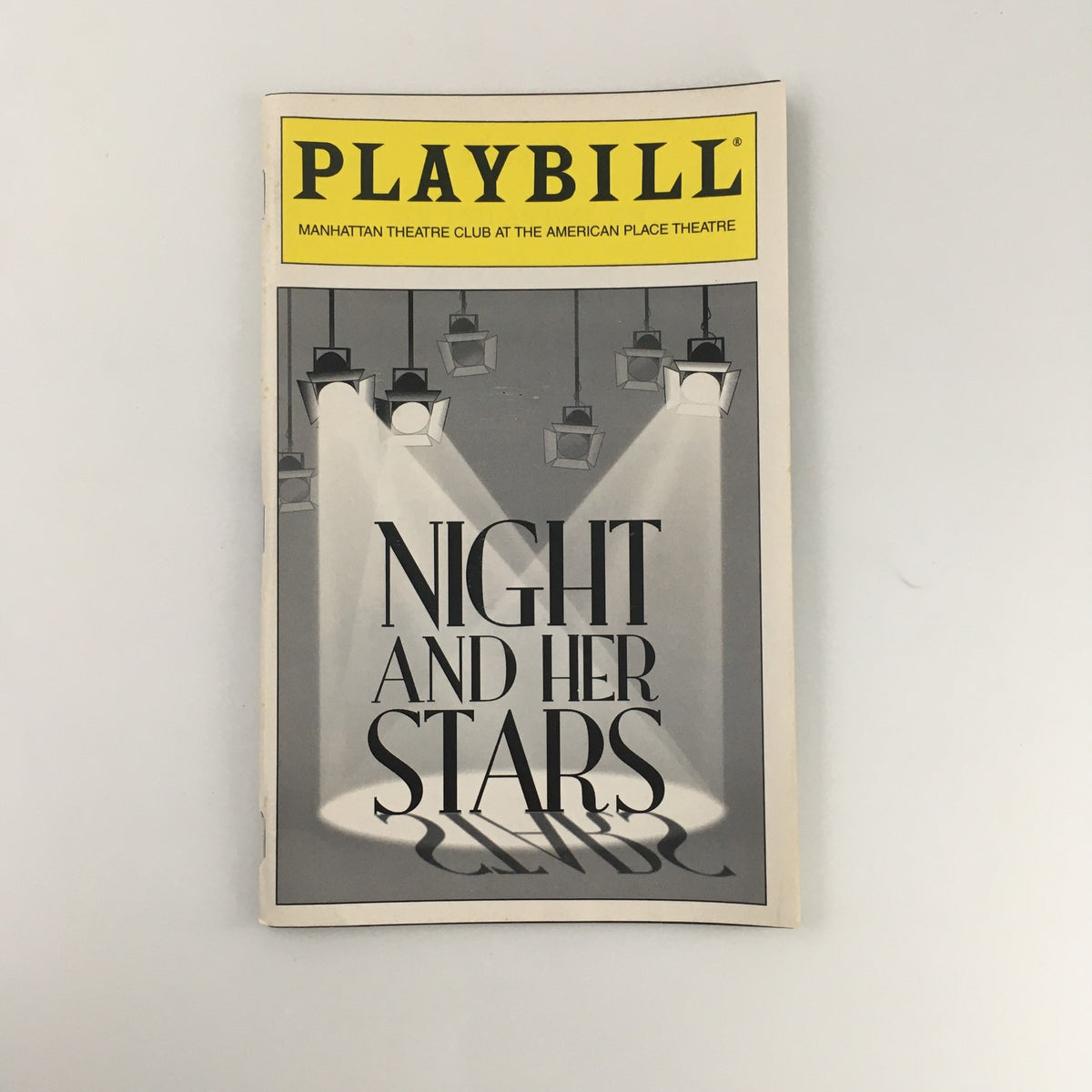 1995 Playbill Manhattan Theatre Club 'Night and her Stars' Patrick Breen