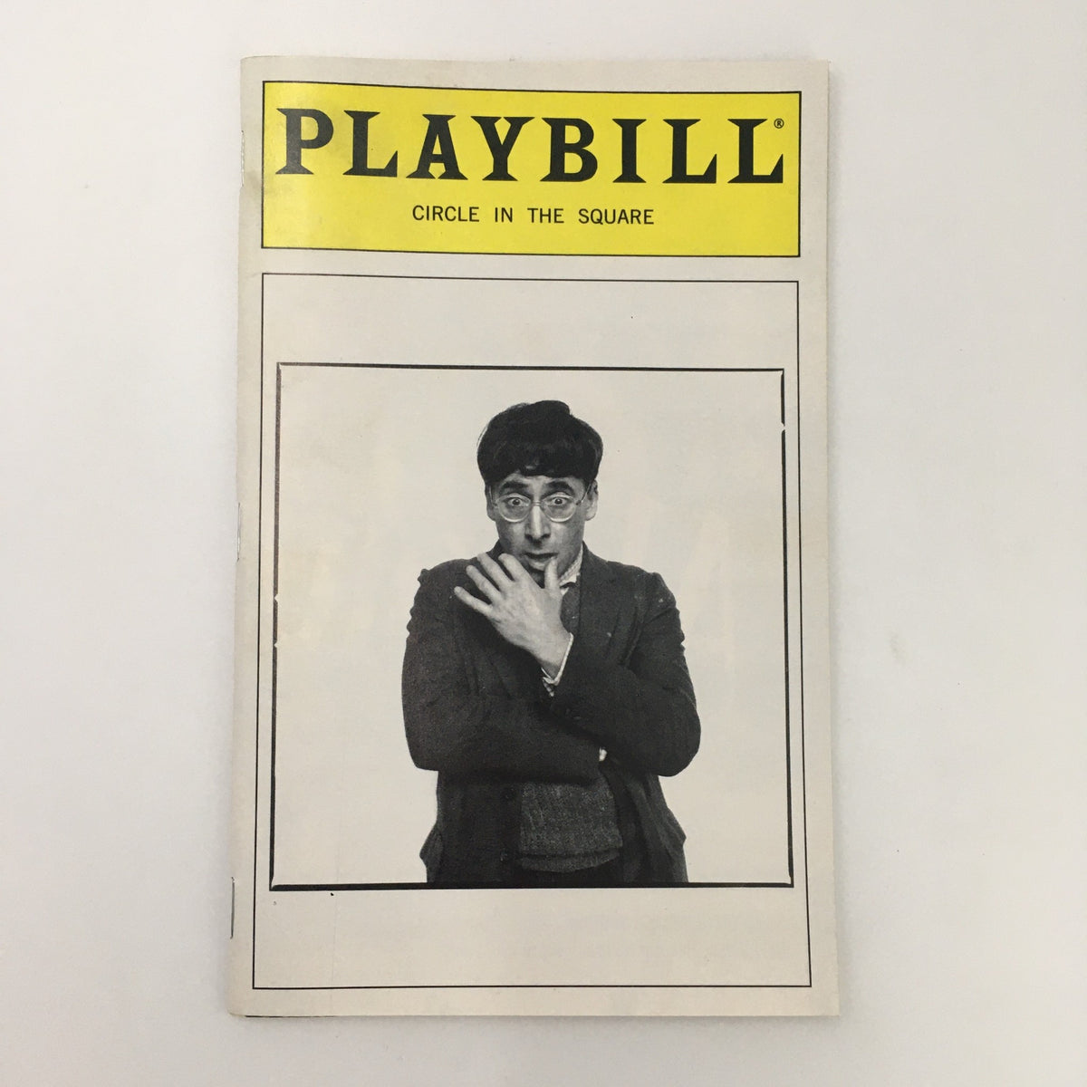 1997 Playbill for Stanley, featuring the cover with a black and white image of a male actor.