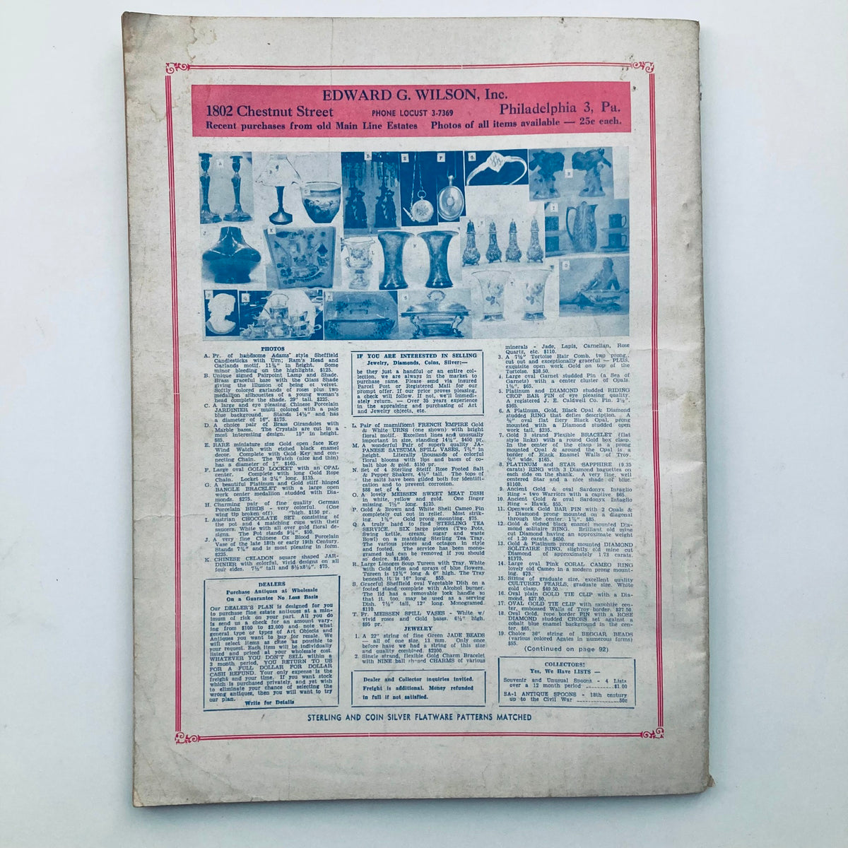 Back cover of VTG Hobbies Magazine July 1965 Vol 70 No. 5, featuring advertisements and information, reflecting the vintage design and context of the magazine.