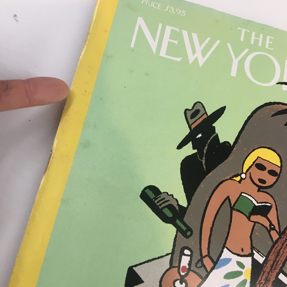 Cover of The New Yorker Full Magazine July 14 2003 illustrating summer themes with vibrant art, capturing the essence of summer thrills as envisioned by Ever Muelen.