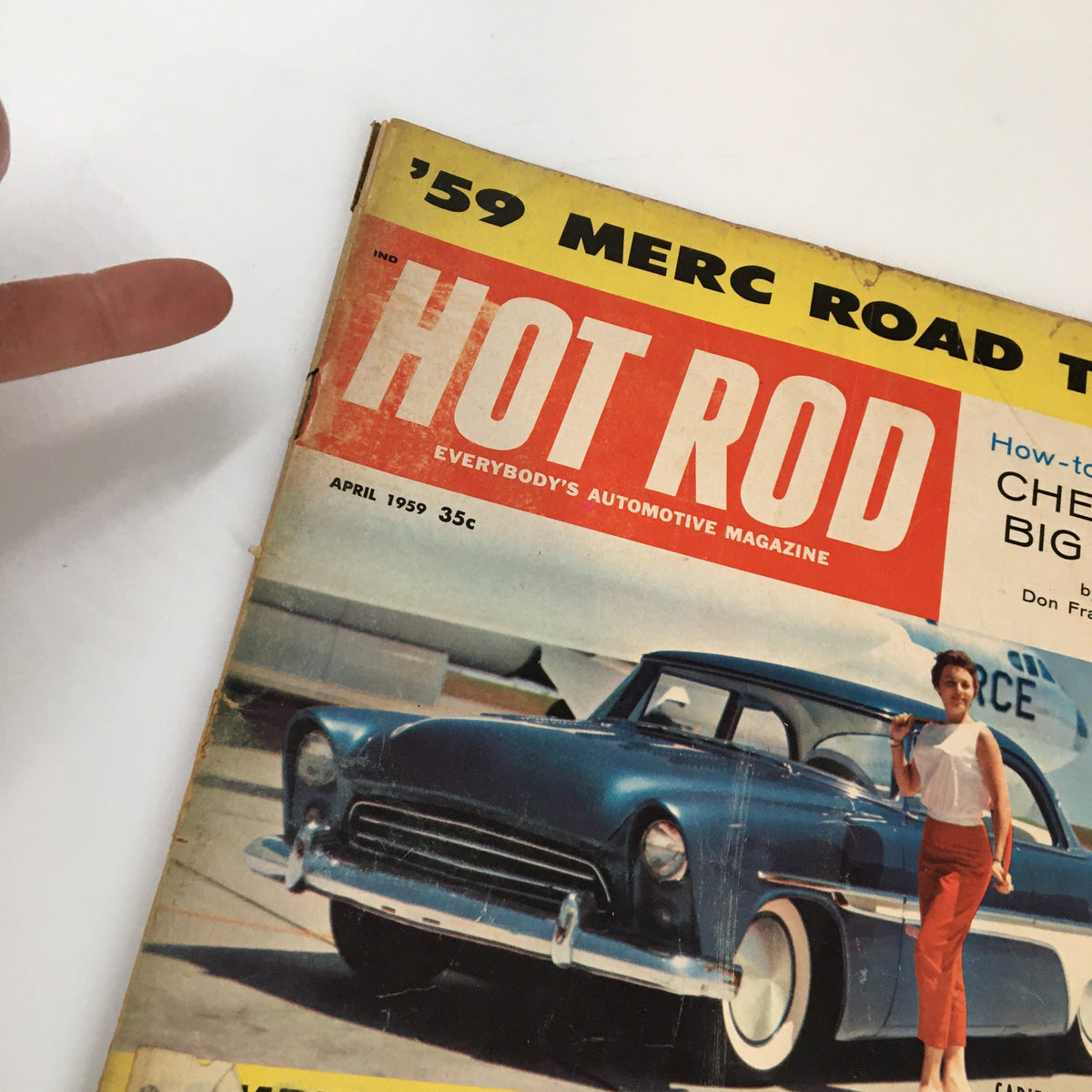Vintage Hot Rod Magazine April 1959 Competition Clutches and Flywheels