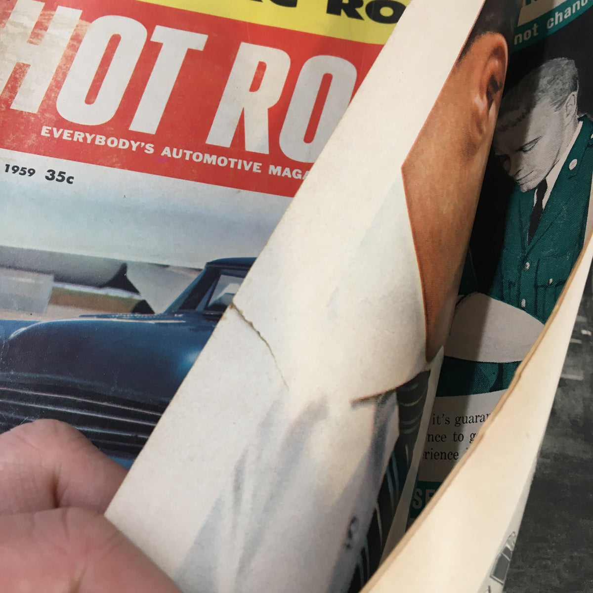 Vintage Hot Rod Magazine April 1959 Competition Clutches and Flywheels