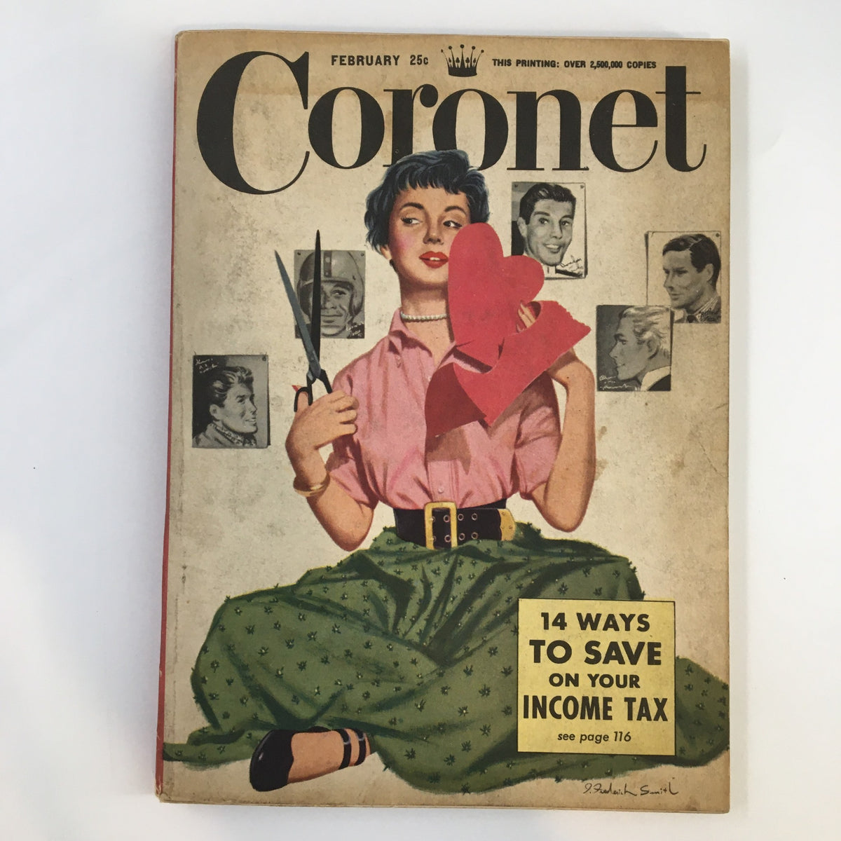 Vintage Coronet Magazine February 1950 That Mysterious Stuff Called Snow