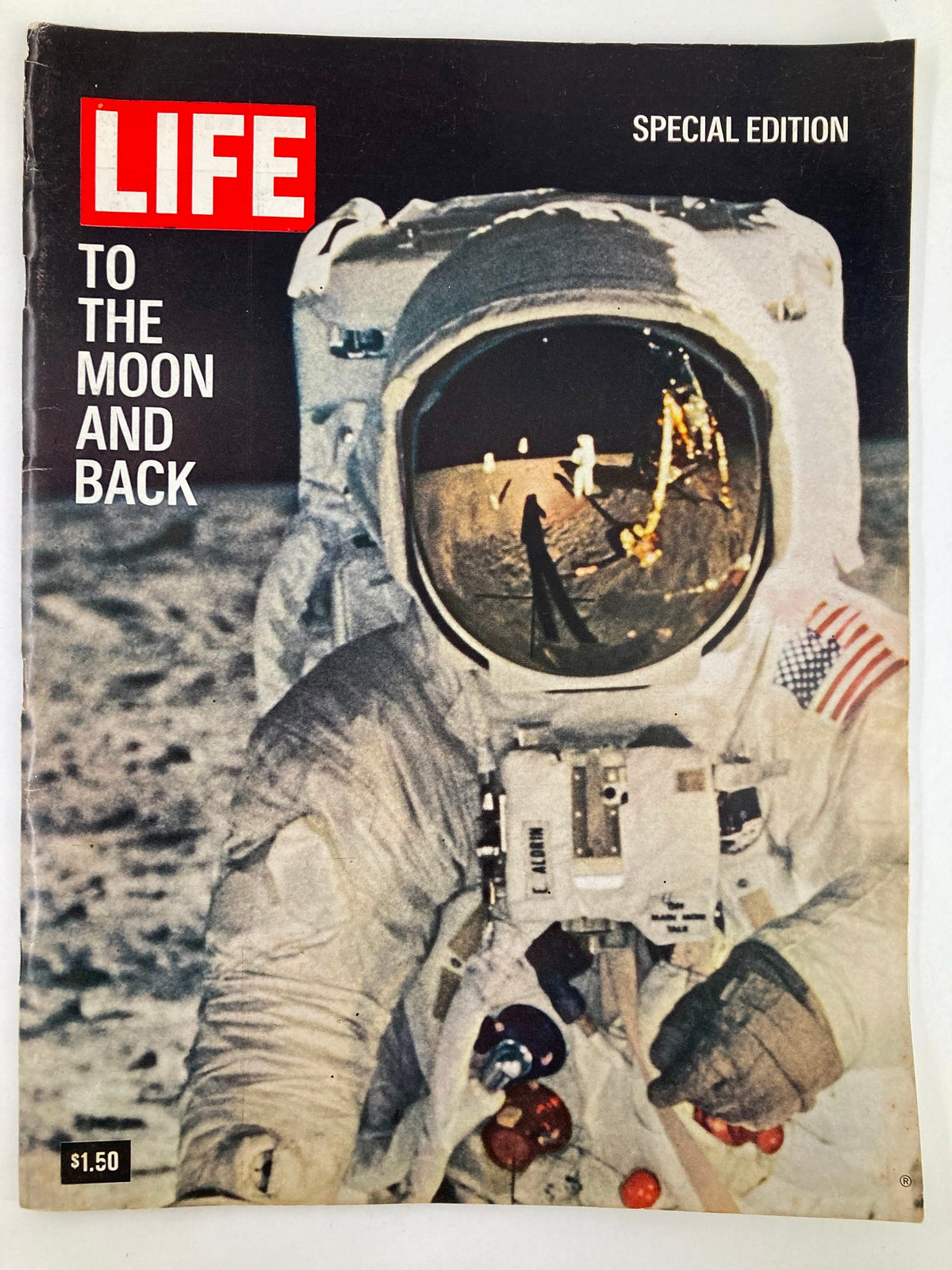 Life Magazine 1969 To The Moon and Back Special Edition No Label