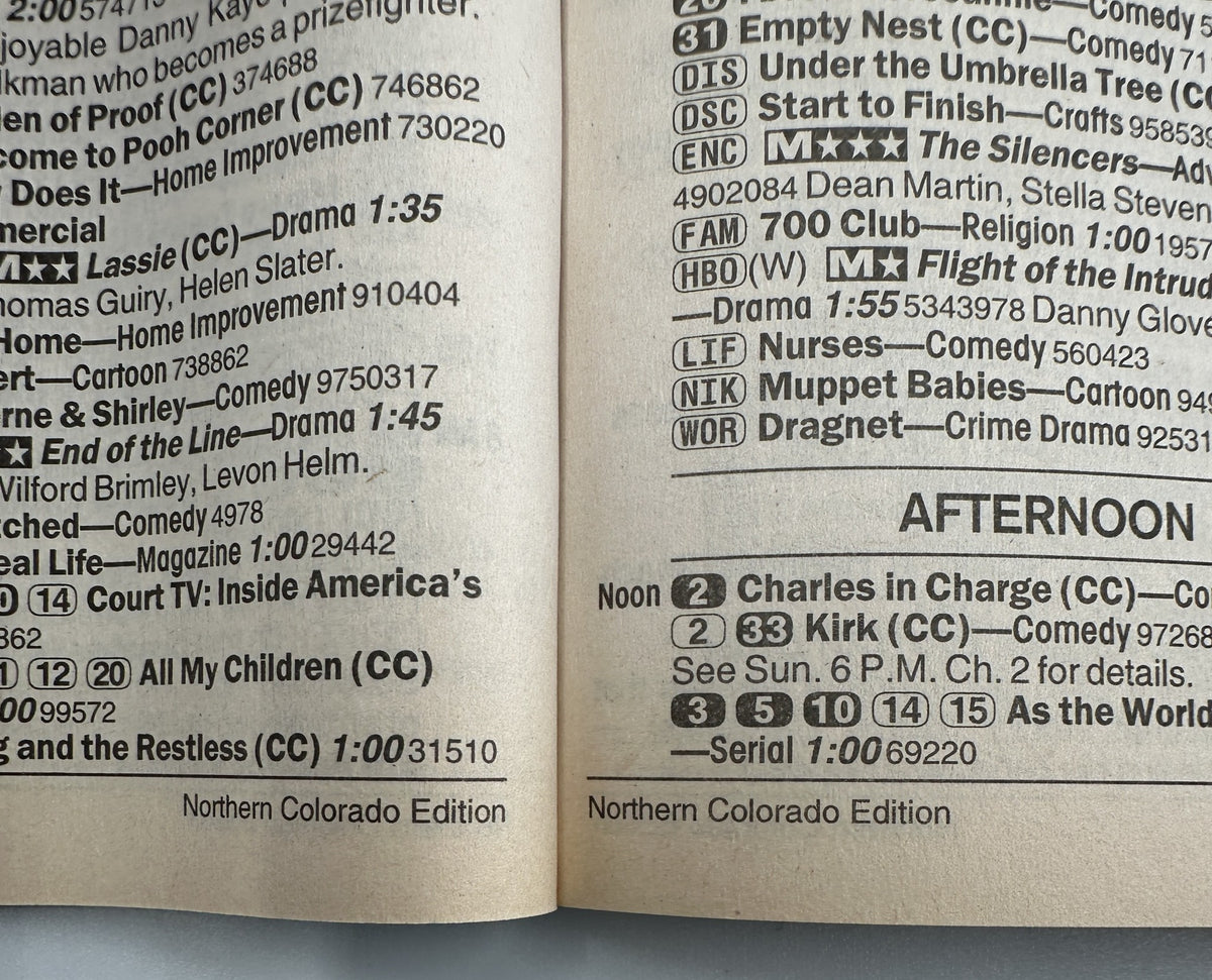Additional inside page of TV Guide Magazine August 24, 1996 showing program listings for the day including soap operas and dramas, with a focus on content related to Star Trek.