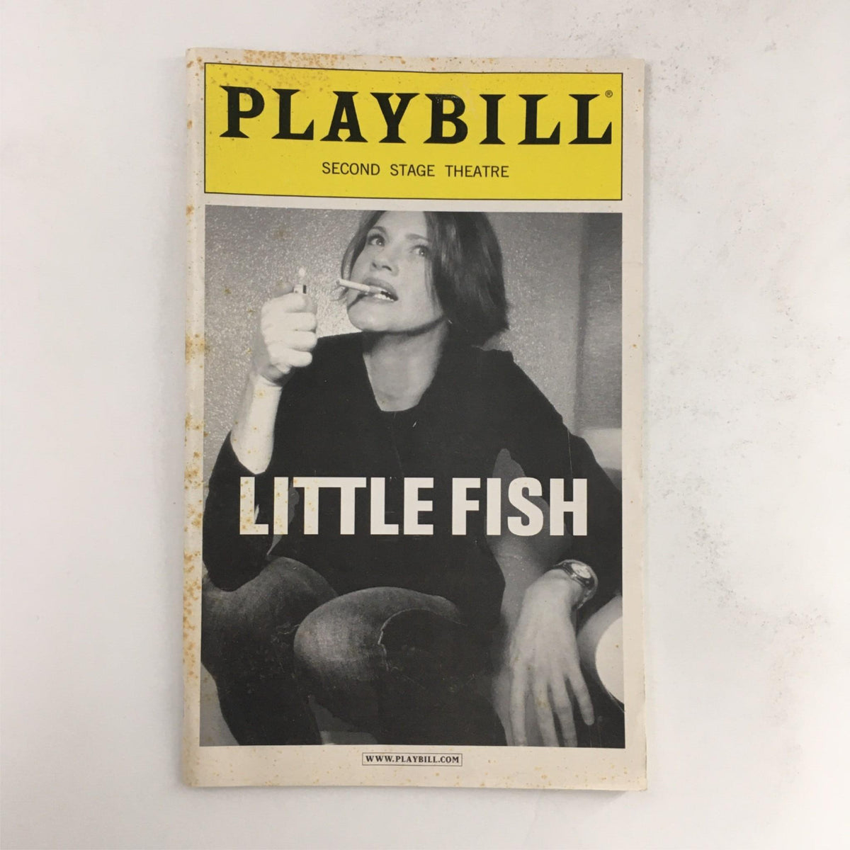2003 Playbill Little Fish by Michael John LaChiusa, Graciela Daniele