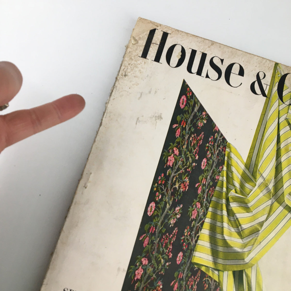 Vintage House & Garden Magazine March 1948 Spring Shopping Guide Part 1 No Label