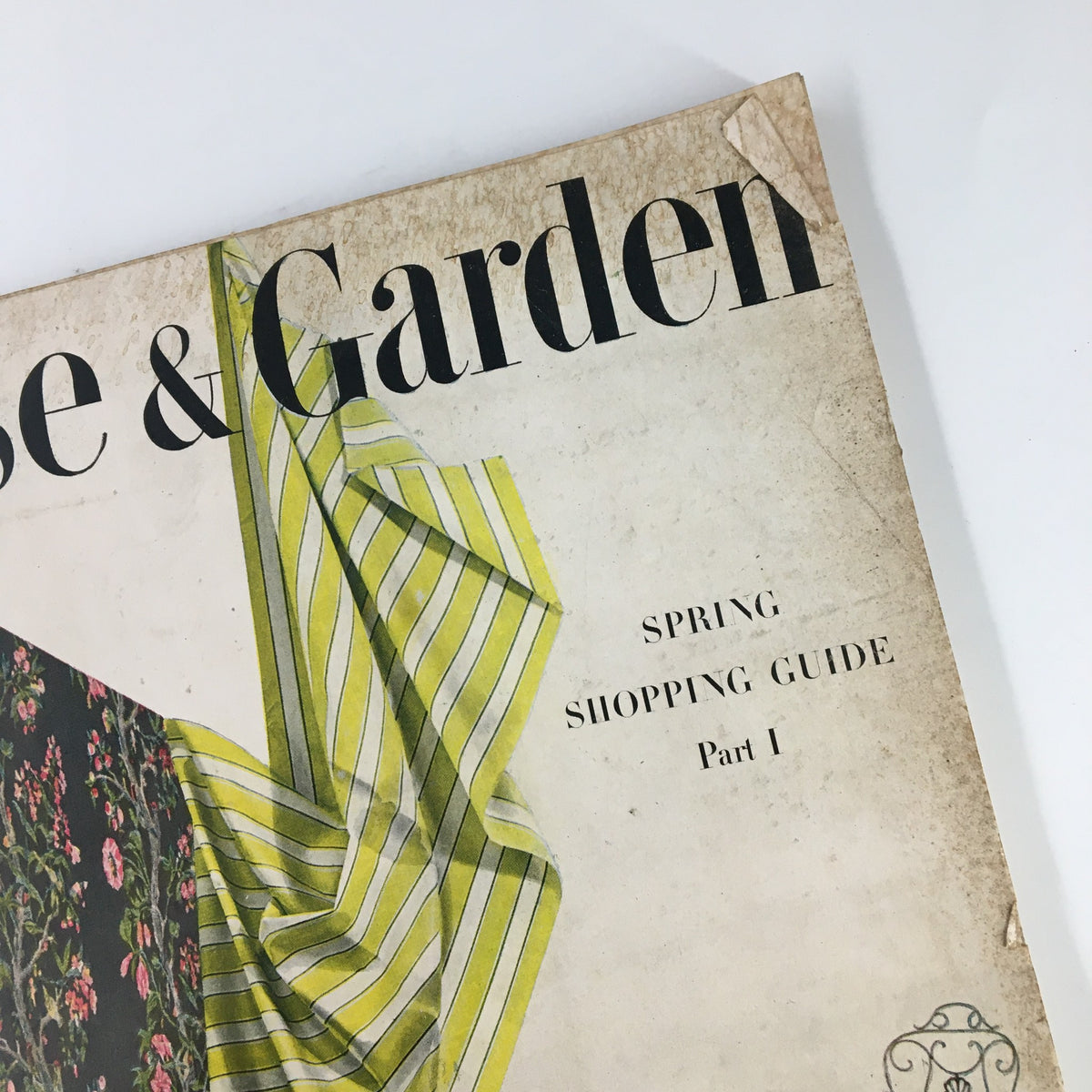 Vintage House & Garden Magazine March 1948 Spring Shopping Guide Part 1 No Label