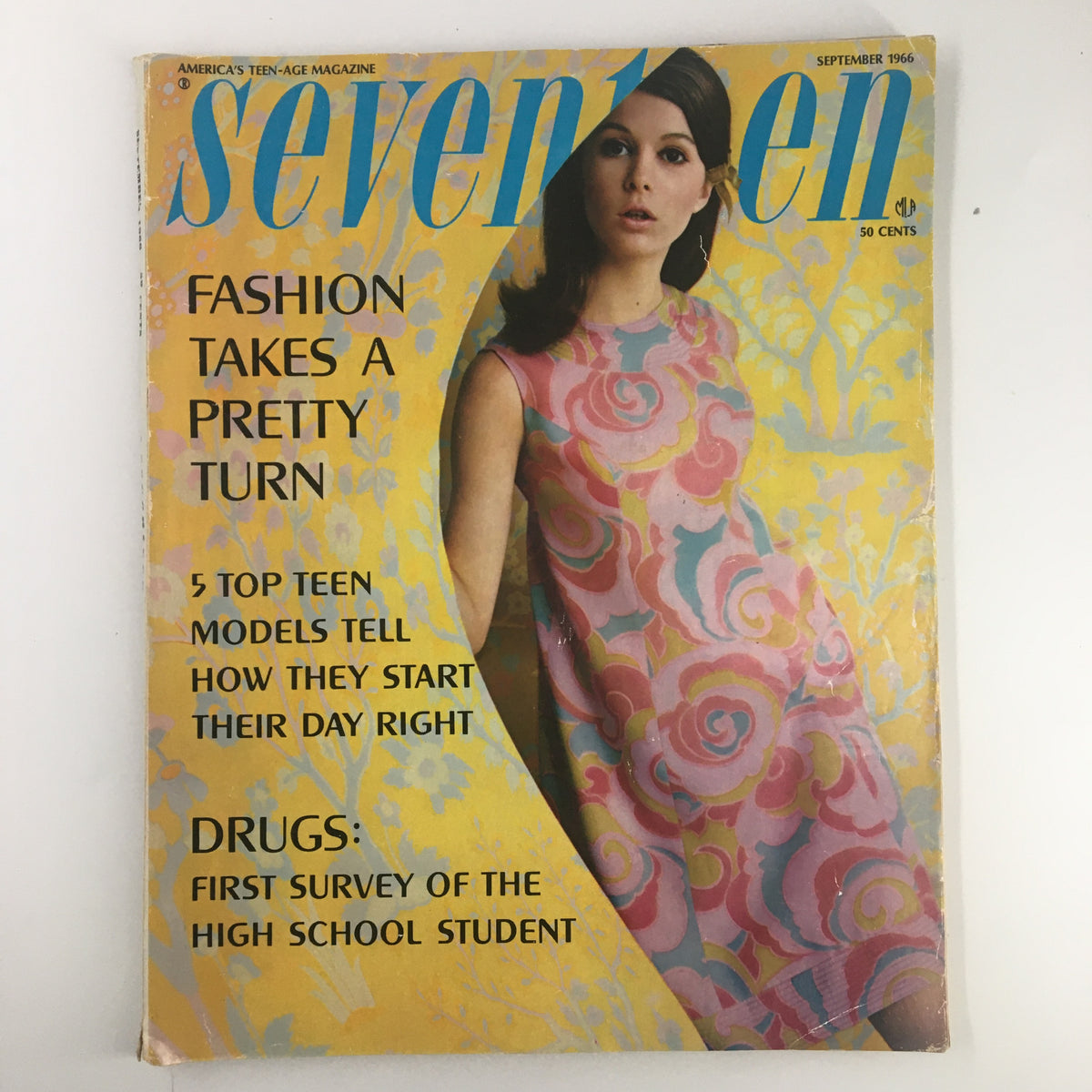 Seventeen Magazine September 1966 Survey of the High School Student No Label