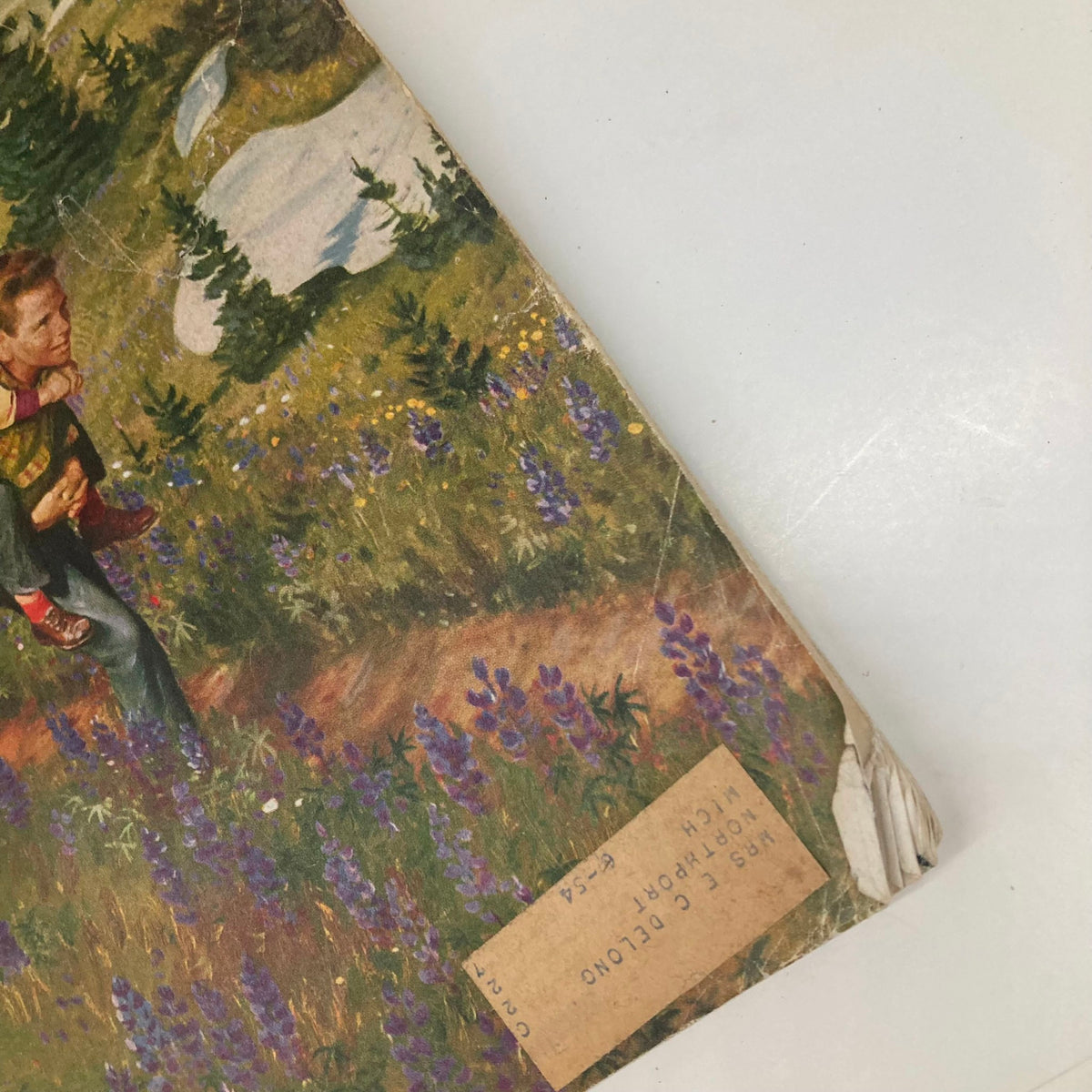 Close-up of the cover of the Saturday Evening Post Magazine from May 31, 1952, showing detail of the artwork and the magazine's title.