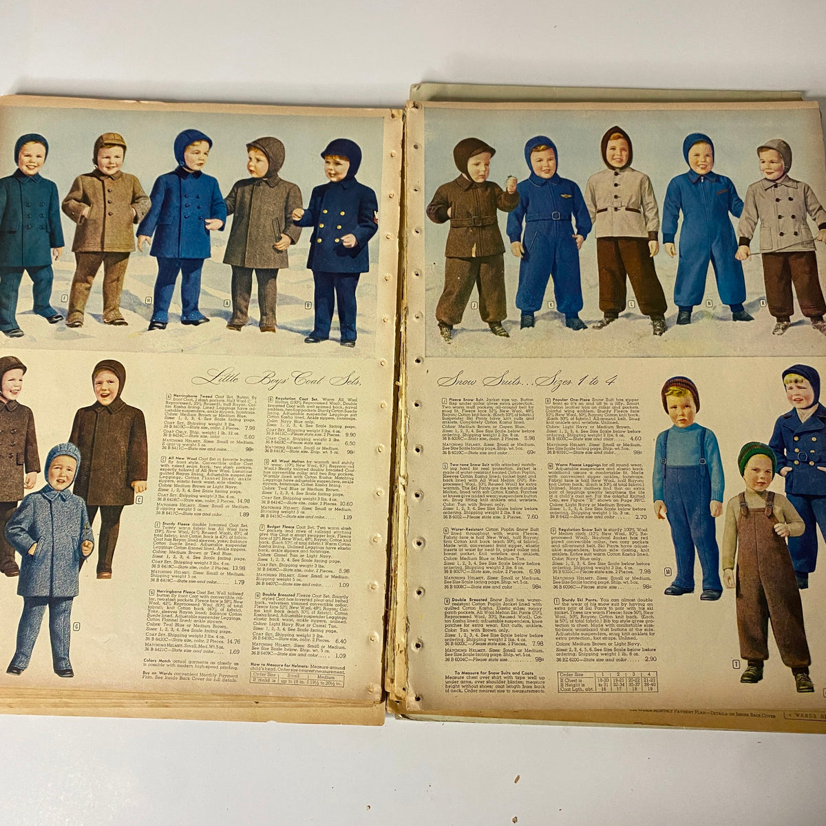 1946-1947 Montgomery Ward Fall and Winter Catalog GD Interior