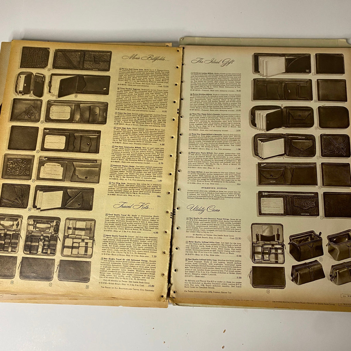 1946-1947 Montgomery Ward Fall and Winter Catalog GD Interior