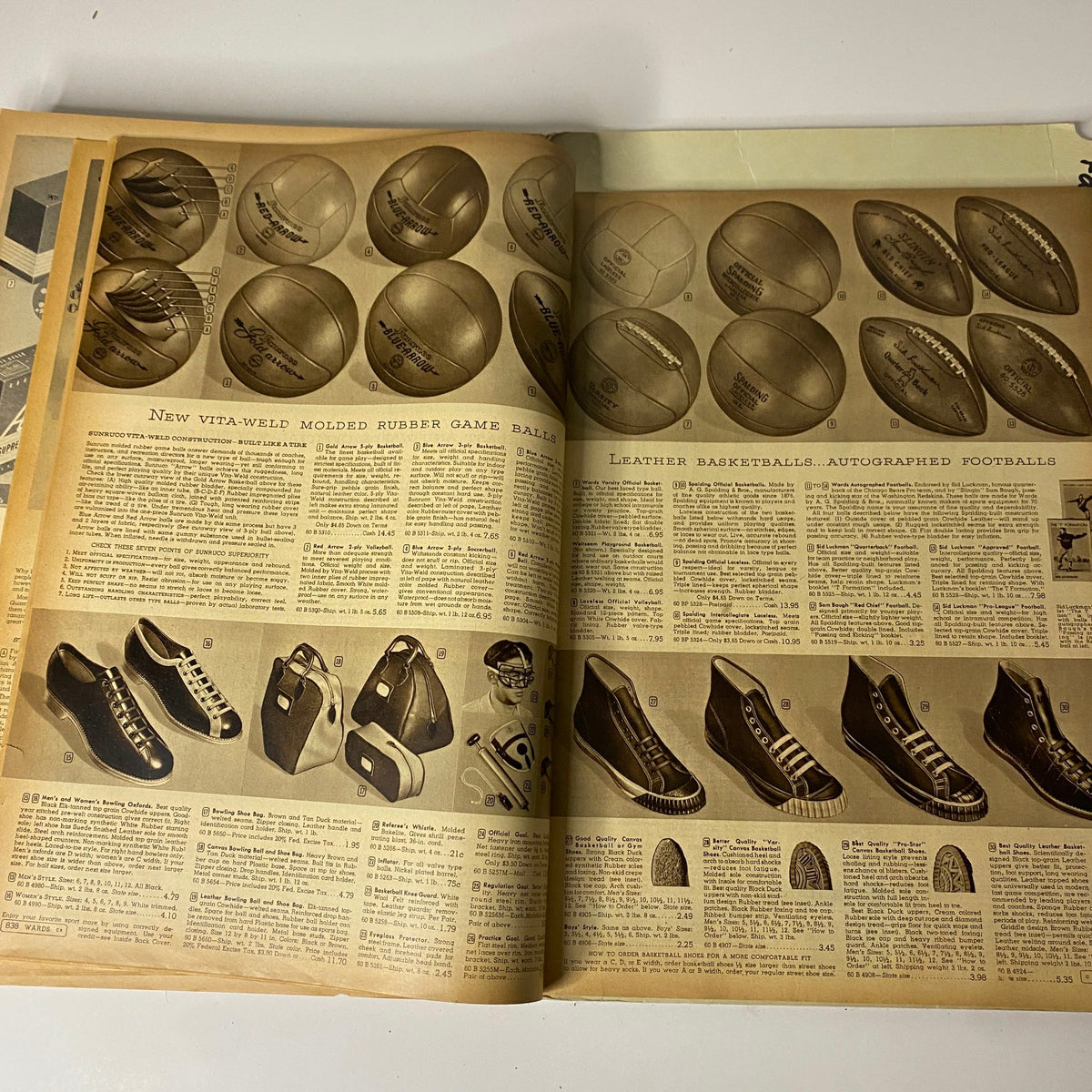 1946-1947 Montgomery Ward Fall and Winter Catalog GD Interior