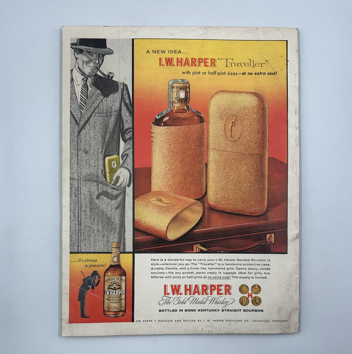 Cover illustration of Esquire Magazine February 1957 featuring chessmen and a depiction of Tony Scott, with reference to Nigeria. The image showcases vintage magazine design highlighting the theme of chess. Ideal for collectors and vintage magazine enthusiasts.