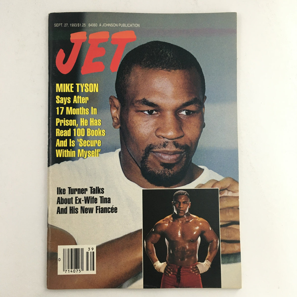 Jet Magazine September 27 1993 Mike Tyson 'Secure Within Myself' & Ike Turner VG