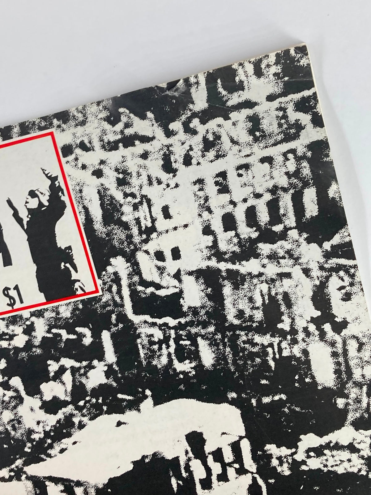 Close-up view of the cover of the vintage magazine 'History of the Second World War Part 79', showcasing detailed textures and imagery from 1974. The cover prominently displays the title 'BOMBING' and related questions regarding effectiveness during World War II.