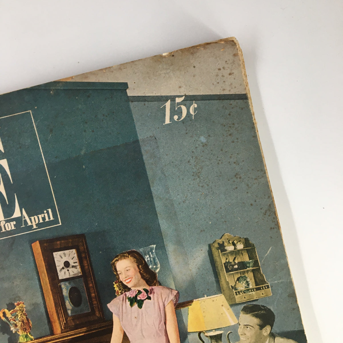Vintage The American Home April 1947 Flower Fashions with Imagination No Label