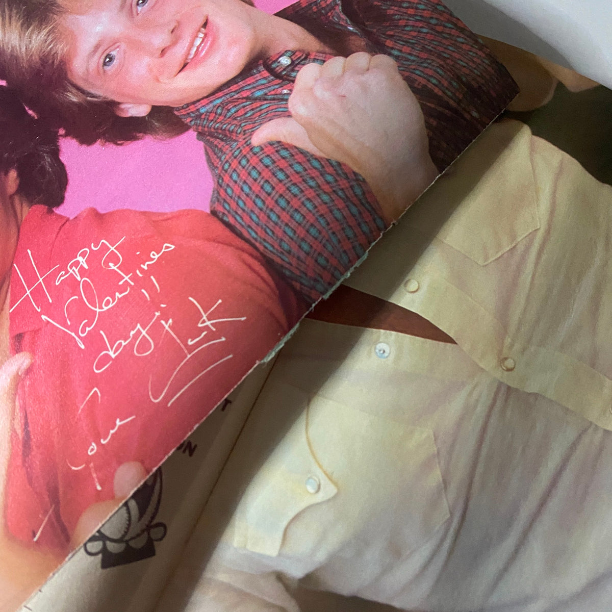 4-part poster from Tiger Beat Magazine February 1982 featuring young stars, capturing the essence of 1980s pop culture.