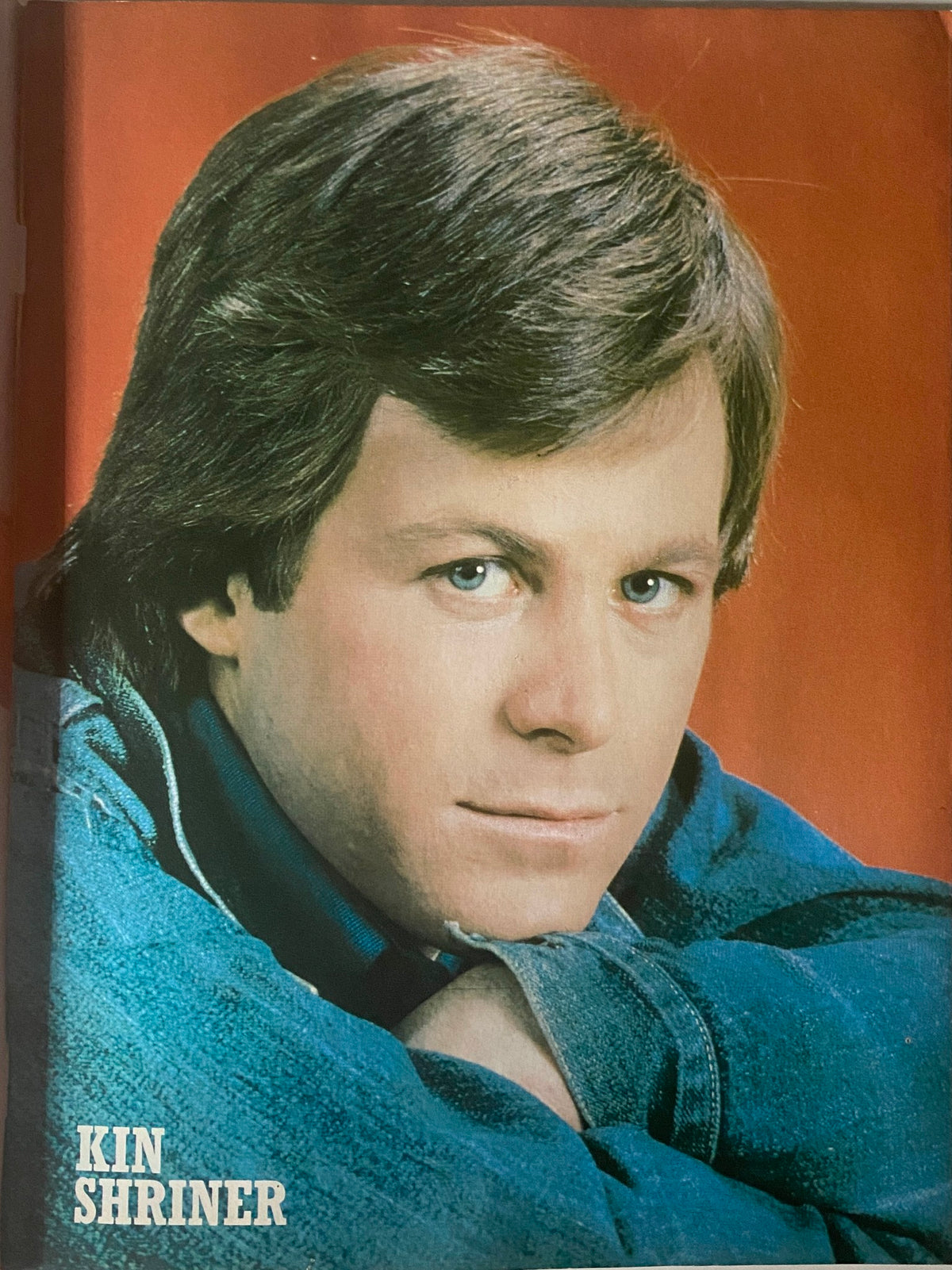 Image of Kin Shriner featured in Tiger Beat Star Magazine August 1981, a notable actor known for his roles in daytime television.