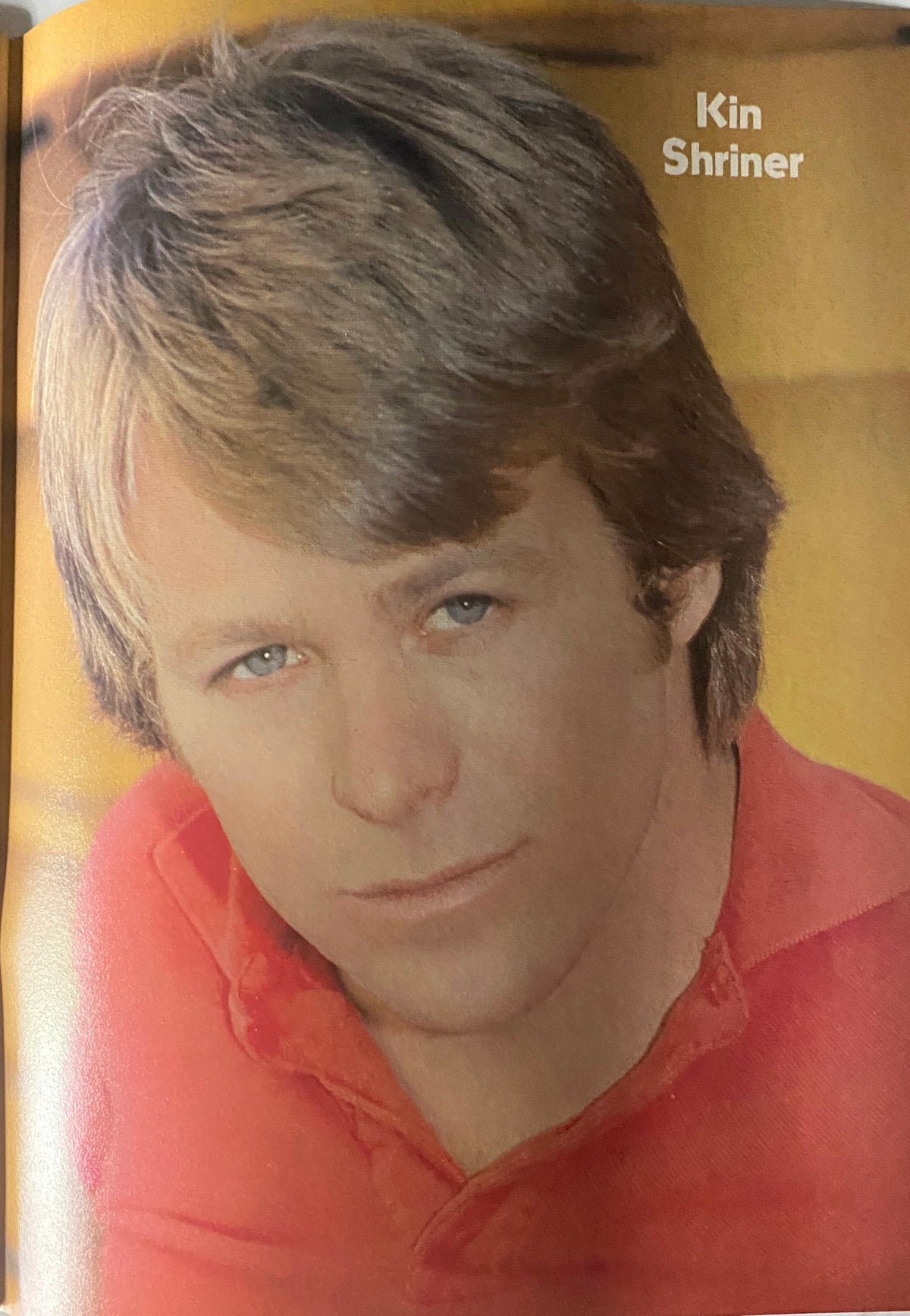 April 1982 Tiger Beat Star Magazine spotlighting Kin Shriner with a close-up portrait, highlighting the popular teen celebrities of the 1980s.