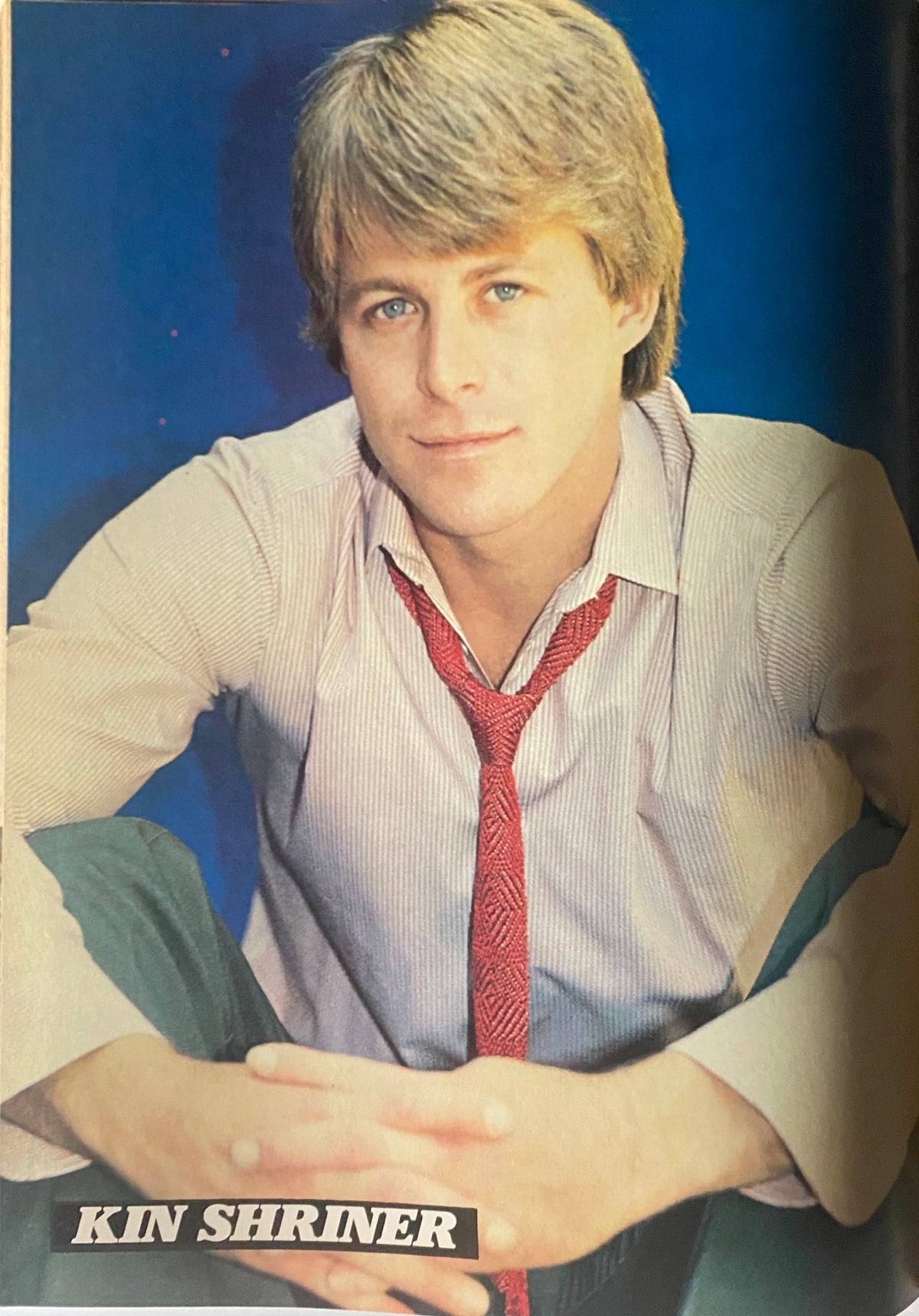 Scott Baio featured in Tiger Beat Star Magazine February 1981 showcasing a classic 1980s style and hairstyle.